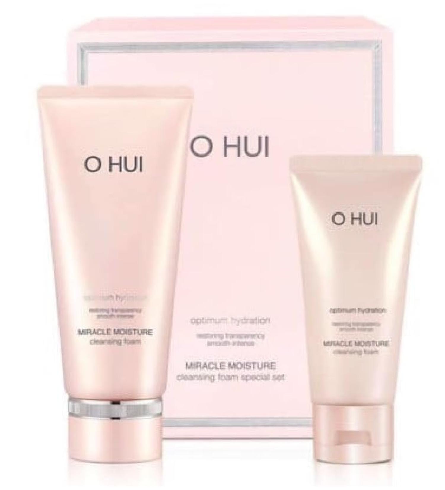 Ohui Miracle Moisture Cleansing Foam Special Set 200 ml 100ml