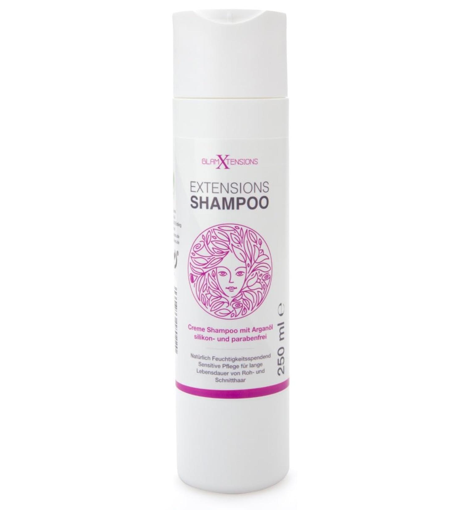 Silicone-Free Extensions Shampoo with Argan Oil 250ml for Raw Hair Real Hair Wigs & Hair Parts - Buy Online on GoSupps.com