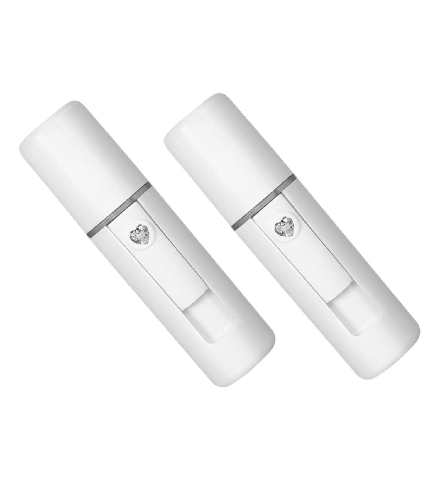 MUSISALY 2pcs Spray Meter Face Hydrating Moisturizer Moisturizing Mister Portable Diffuser Plastic White - Buy Online on GoSupps.com