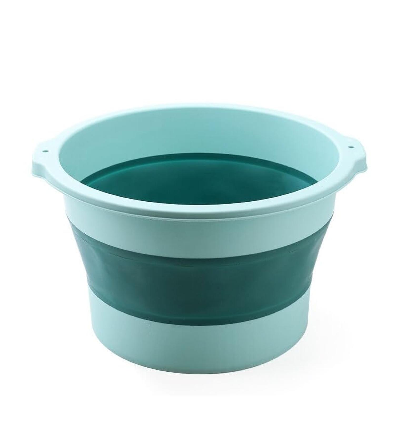 Plastic Foot Soaking Foldable Basket Tub Basin Washing Feet - Buy Online on GoSupps.com