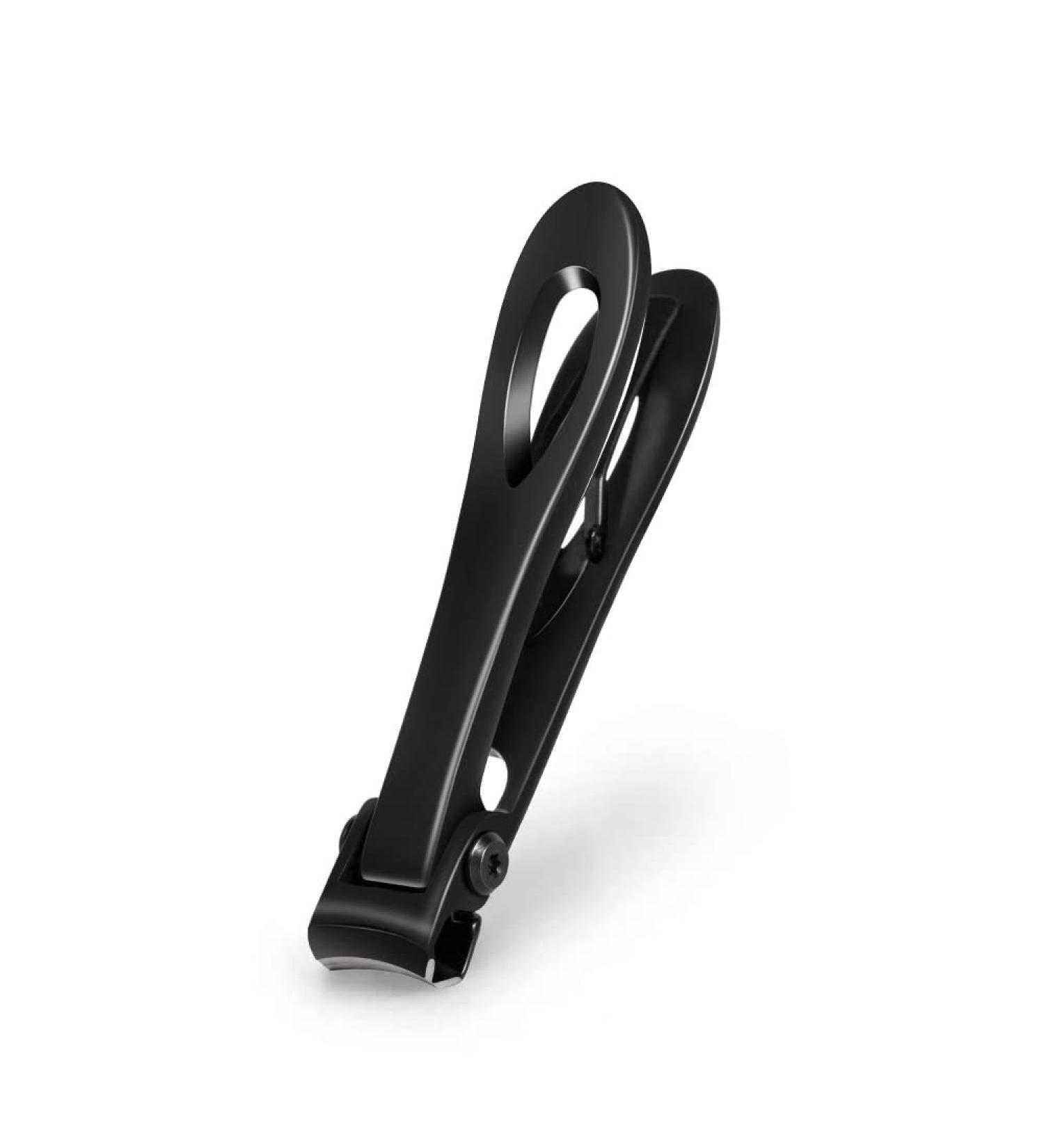 BANDKIT Nail Clipper for Thick Nail Wide Jaw Opening Stainless Steel Toenail Cutter Extra Large Fingernail Toenail Trimmer Manicure Tool(Black small) - Buy Online on GoSupps.com