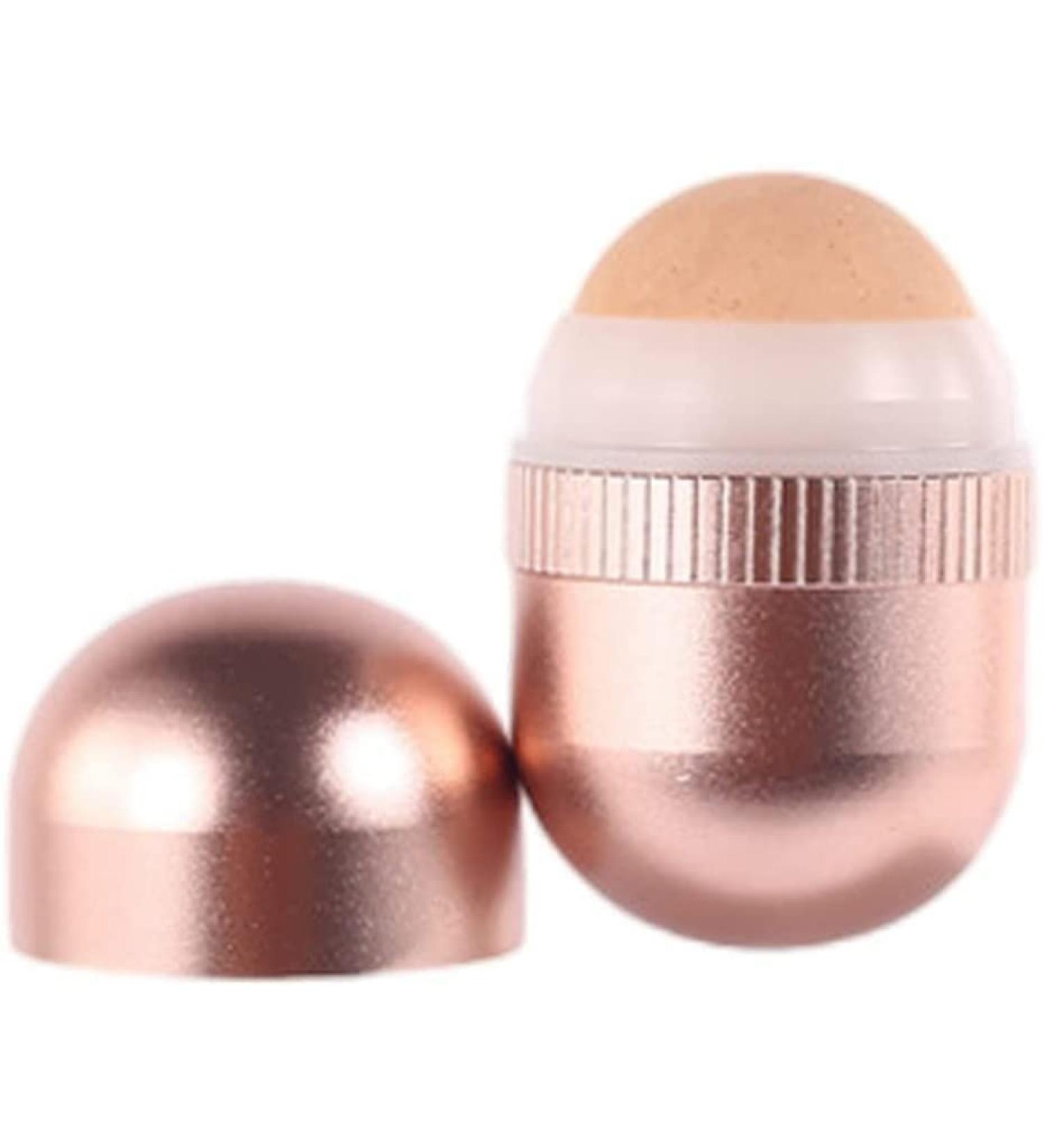 Oil-absorbing Volcanic Roller Oily Skin Control Roller Reusable Natural Rolling Stone Portable Tool forProfessional and Fashion - Buy Online on GoSupps.com