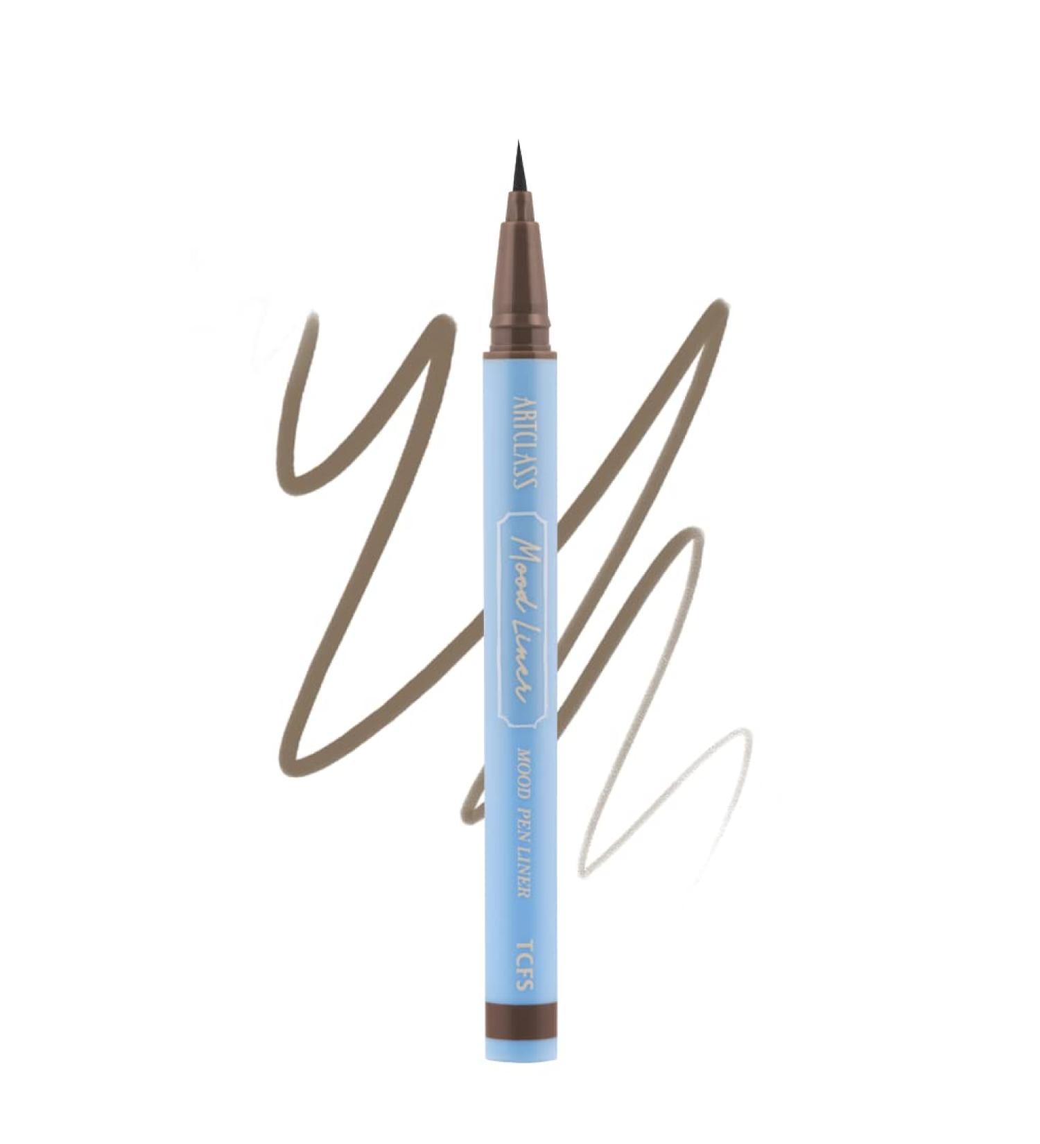 Too Cool For School ArtClass Mood Pen Liner 2 - Muted Brown | Waterproof Precision Eyeliner - Buy Online on GoSupps.com