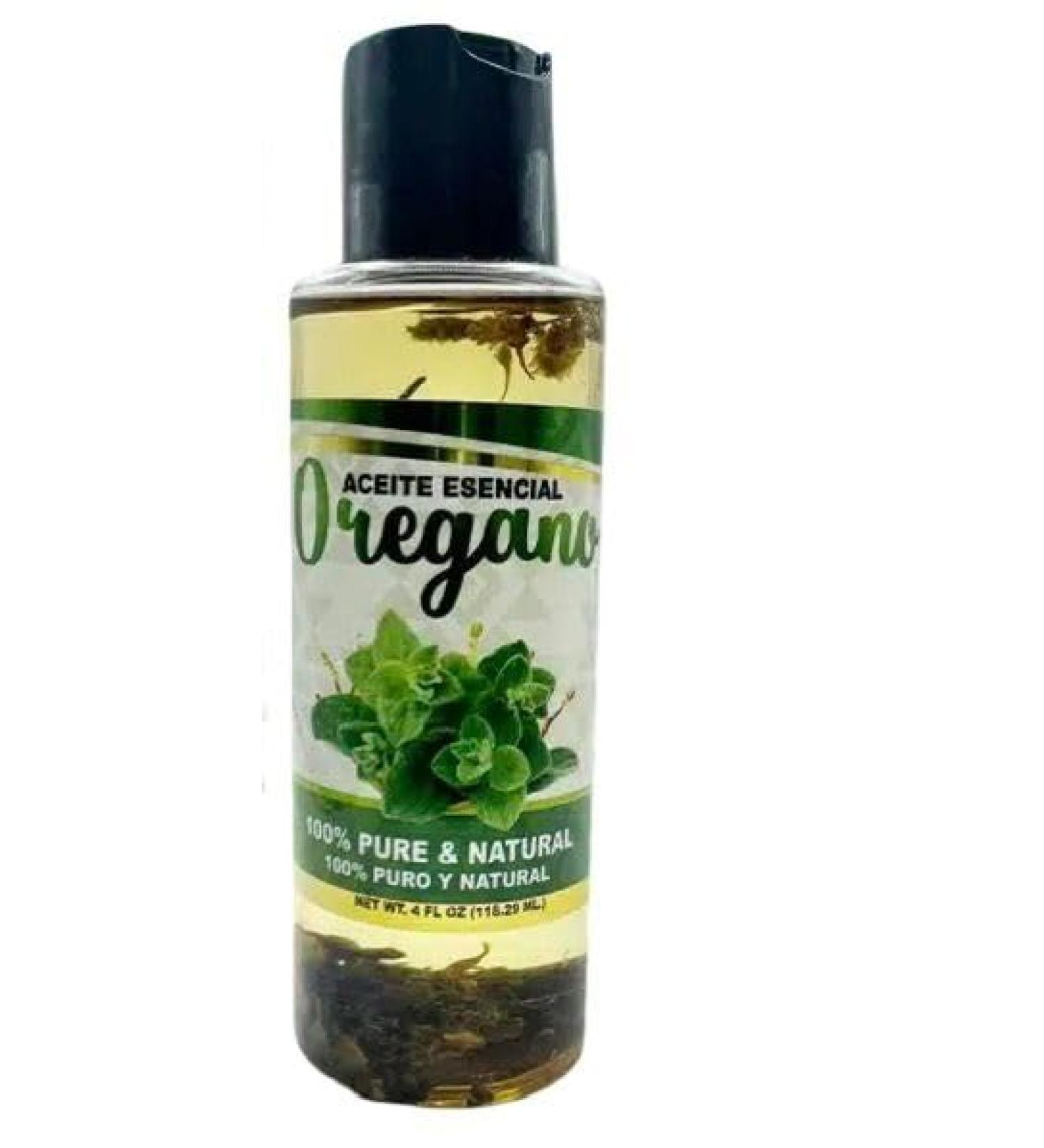 Aceite Esencial de Or gano Essential Oil 4 fl. oz 100% Natural HierbasMexico