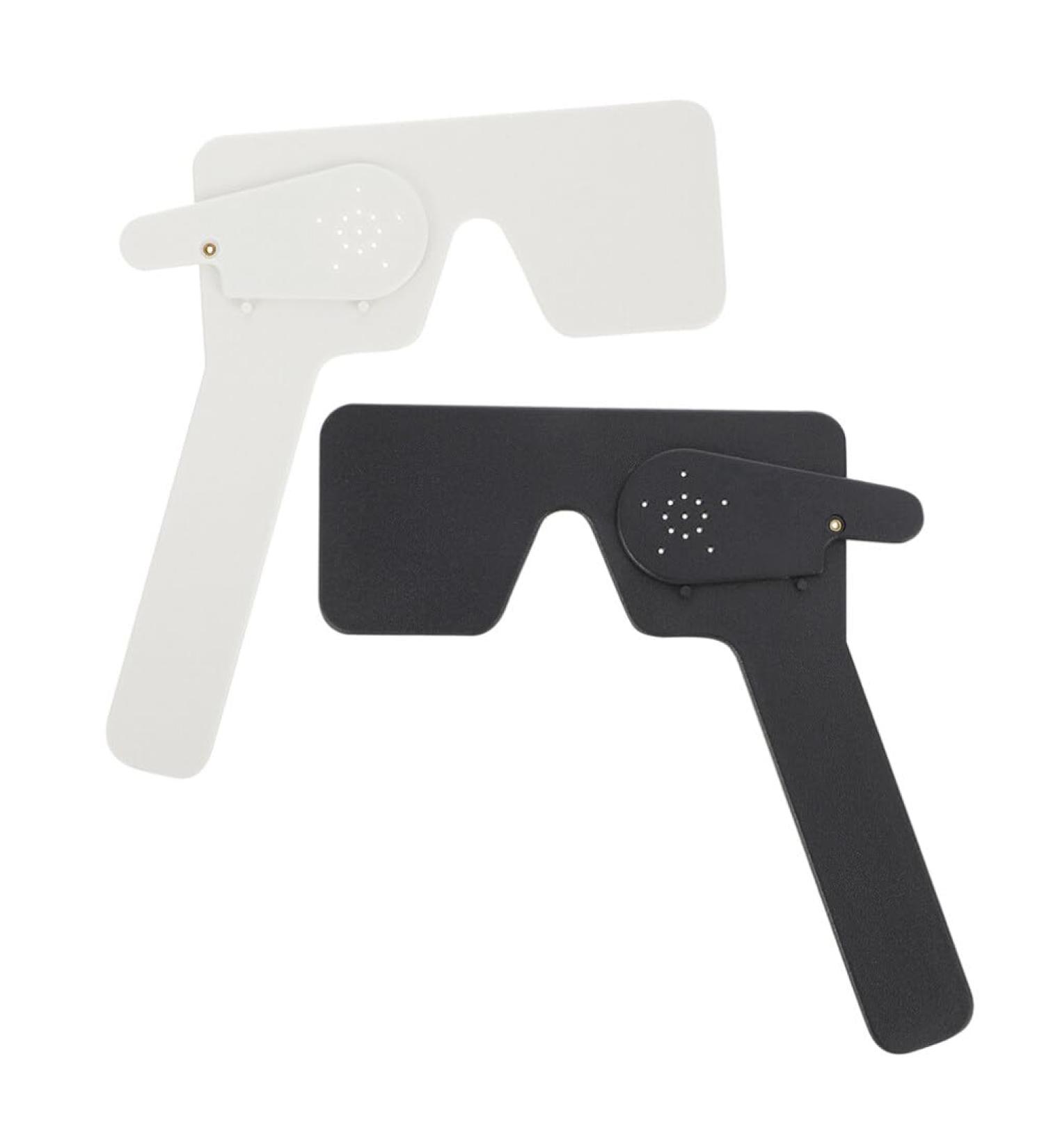 2pcs Eye Occluder Handheld for Ophthalmologists Orthoptists Eyesight Test Tool Eye Exam Tools black - Buy Online on GoSupps.com