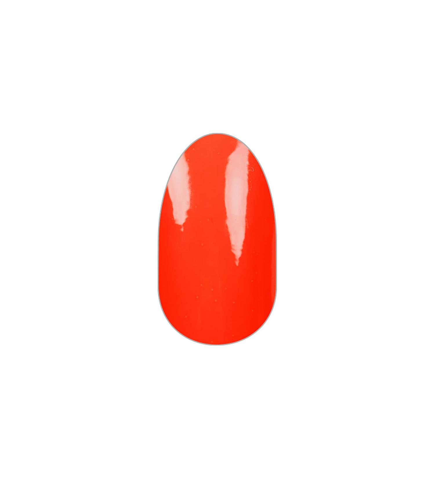 Color Street High Voltage Nail Strips (Neon Orange) - FMN011 - Bold Neon Red/Orange Design - Buy Online on GoSupps.com