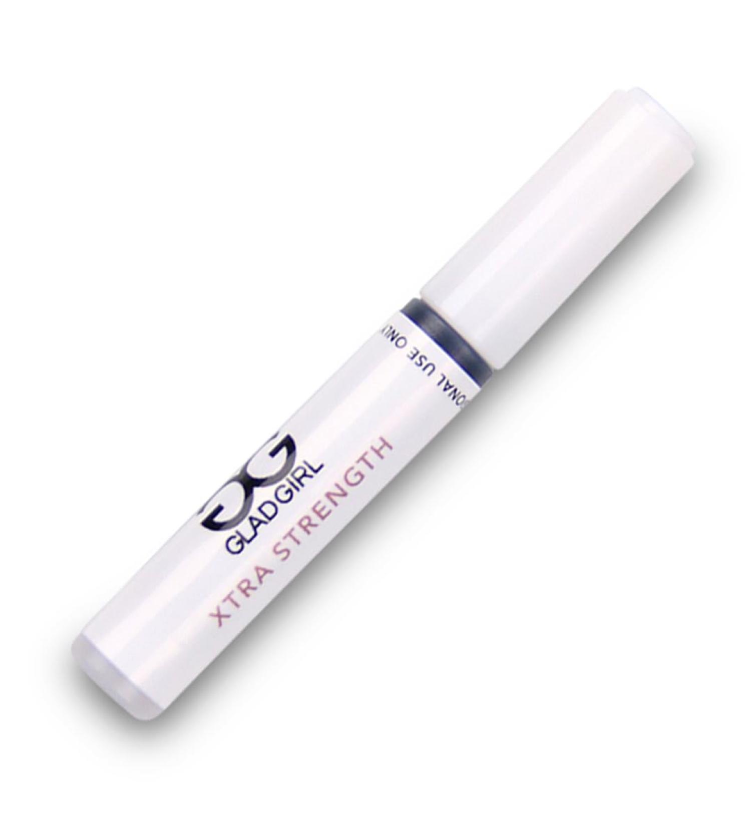 Eyelash Extension Glue by GladGirl | Xtra Strength False Lash Adhesive | Quick Dry 2-3 Sec | Low Viscosity | Extra Strong Hold | 2ml - Shop Internationally - Buy Online on GoSupps.com