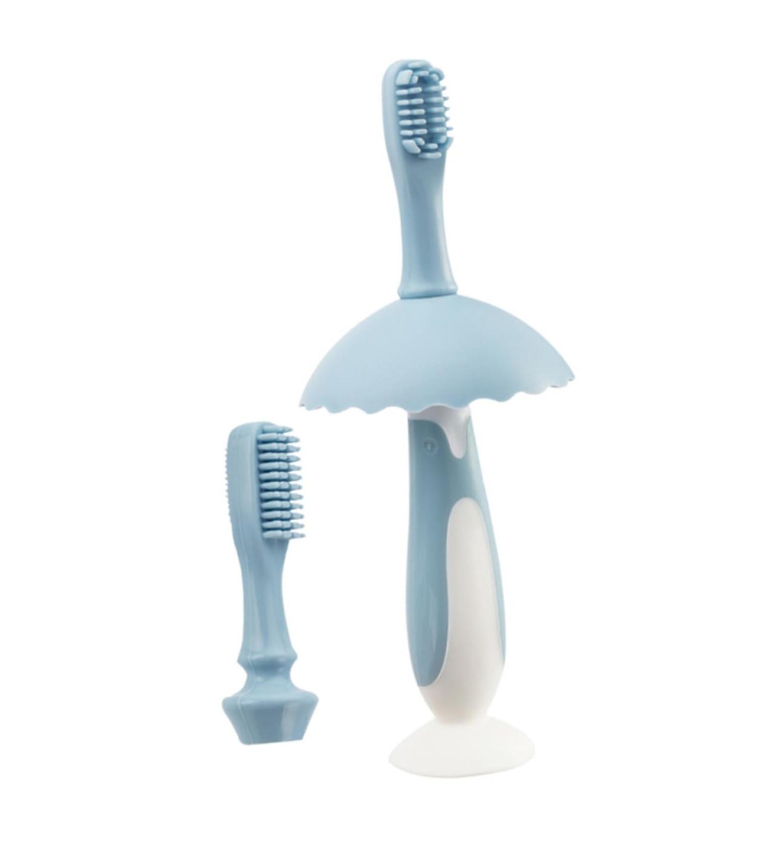 Hapinary Baby Toothbrush Set | Eco-Friendly Oral Care for Kids & Toddlers | Dental Health Accessories in Earth Colors - Buy Online on GoSupps.com