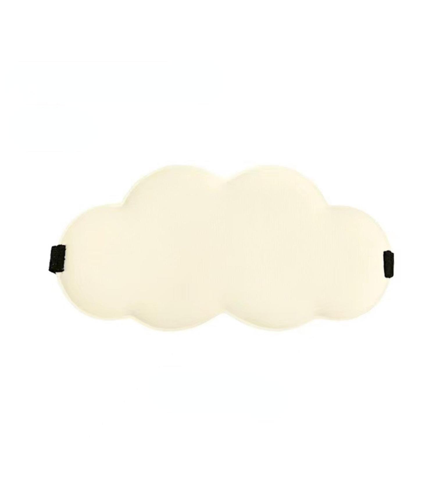 Off White Cloud Eye Shield: Seamless Double-Sided Warm & Breathable Eye Mask - Buy Online on GoSupps.com