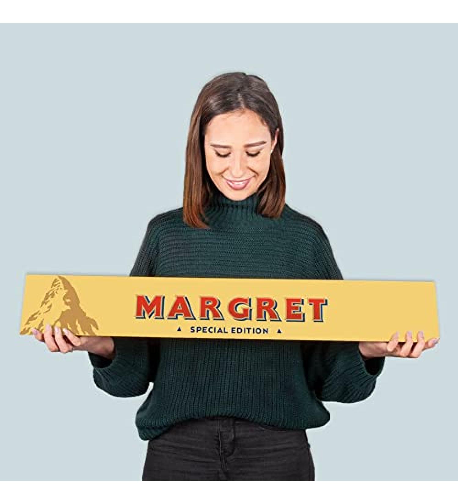 Customized 80 CM Toblerone Bar - Personalized 4.5 KG Honey-Almond Nougat Milk Chocolate - Buy Online on GoSupps.com