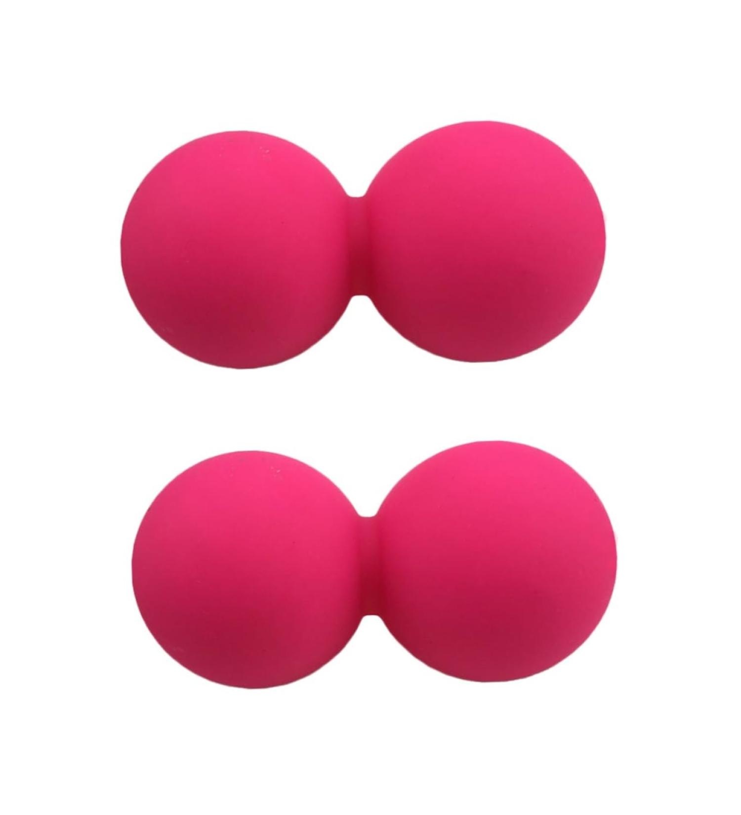 Clispeed 2ST Massage Roller & Peanut Ball for Weightlifting - Silicone Fascia Ball for Sore Muscles | Yoga & Fitness Equipment - Buy Online on GoSupps.com