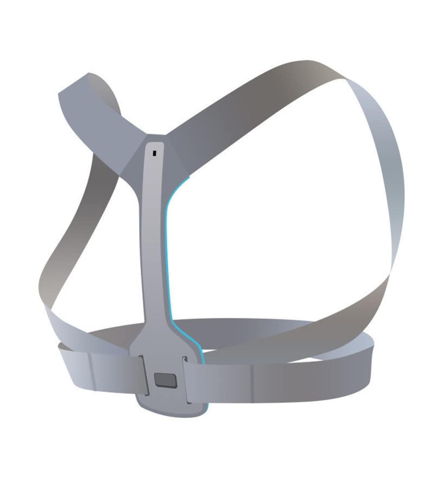 ZUIAI Adjustable Posture Corrector Back Shoulder Straighten Orthopedic Brace Belt Clavicle Spine Support(L) Large As Shown - Buy Online on GoSupps.com