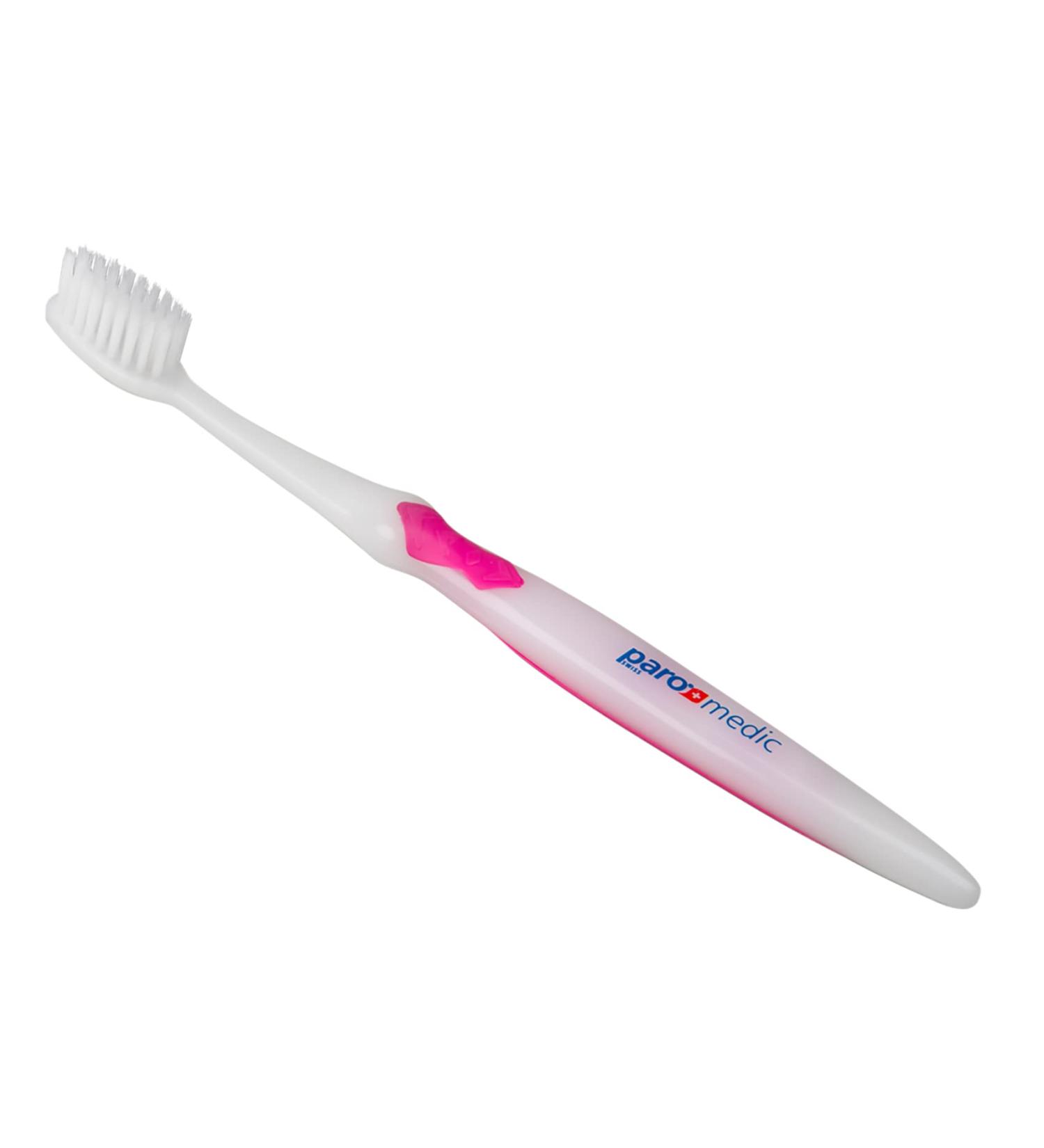 PARO Medic Toothbrush - Swiss Made Soft Konex Gentle Gum Cleaning (1 Pack) - Buy Online on GoSupps.com
