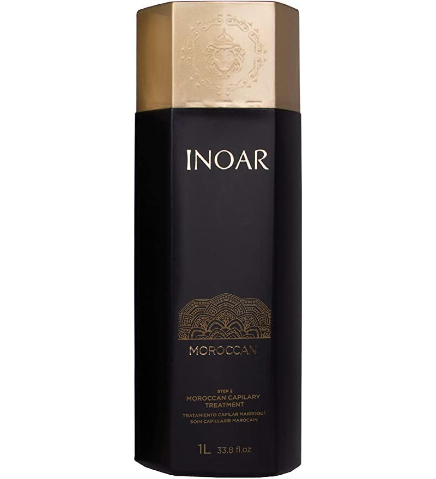 Buy INOAR Brazilian Hair Straightening System - 1 Litre Keratin Solo Queratin for Smooth Frizz-Free Hair | International Shipping Available - Buy Online on GoSupps.com