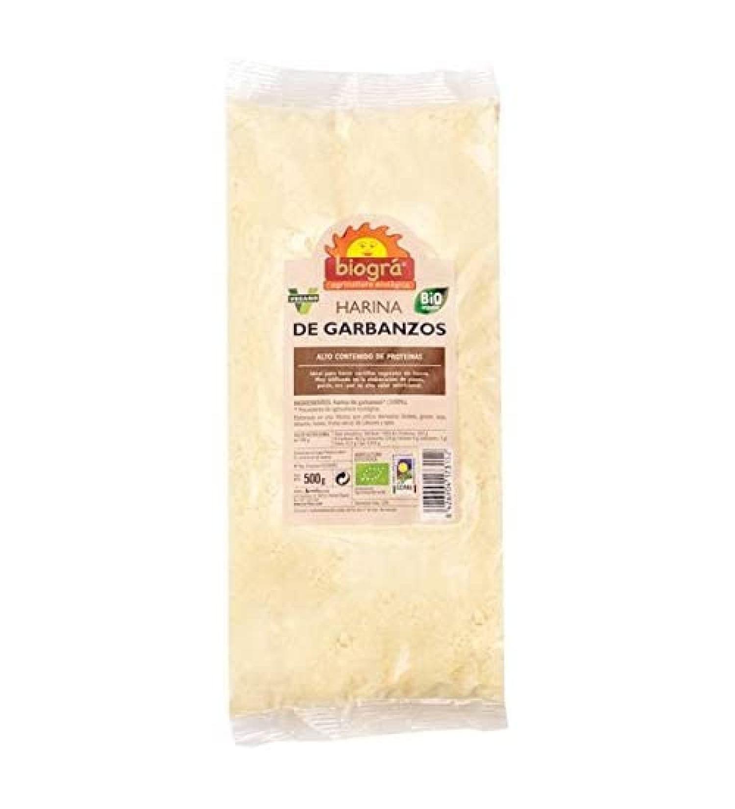 Biogr Biogr Chickpea Flour 500g Biogra Organic Biogr 500g