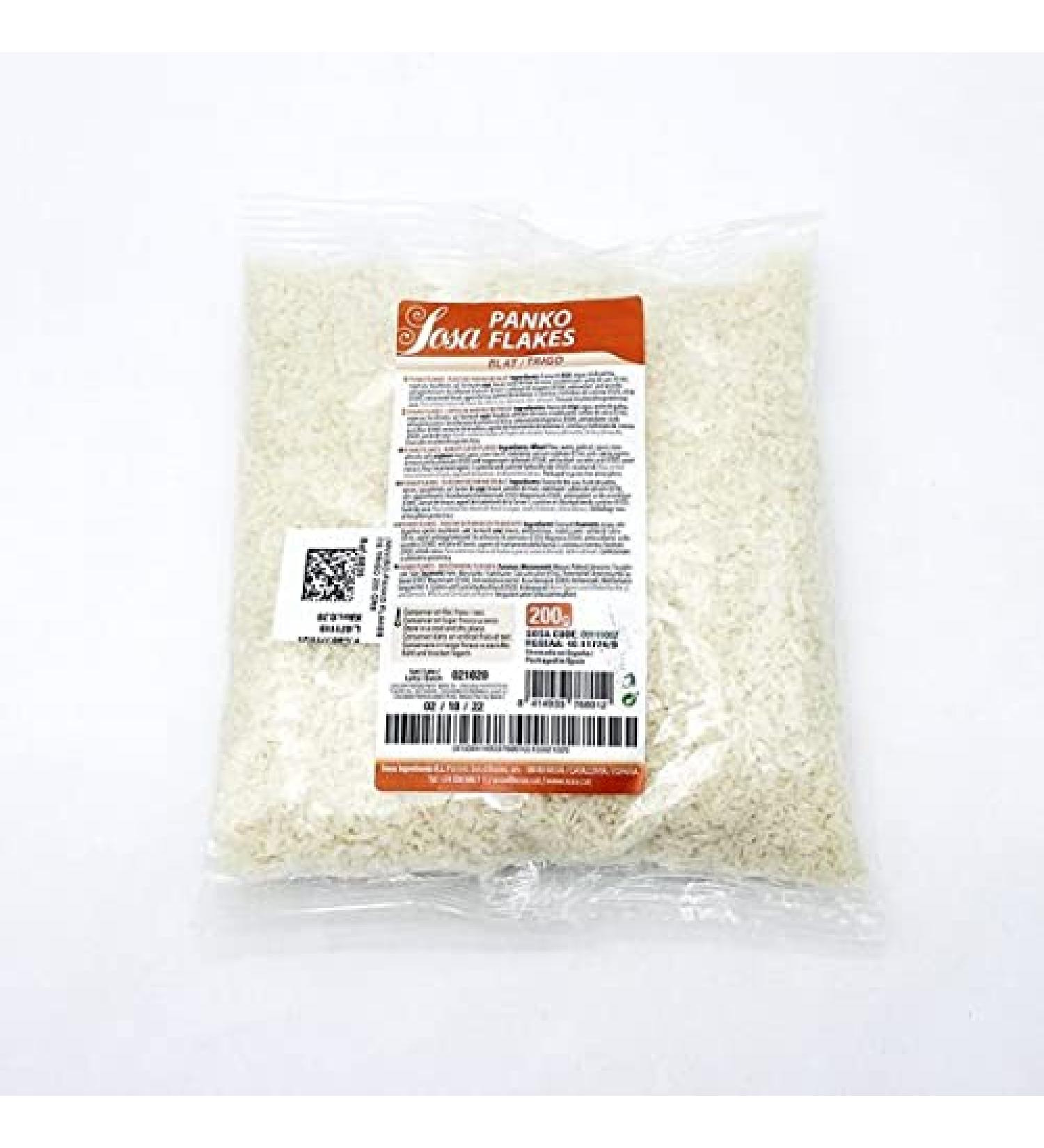 Sosa - Panko wheat flakes Japanese breadcrumbs - ideal for a good bread dough - 200g - Buy Online on GoSupps.com