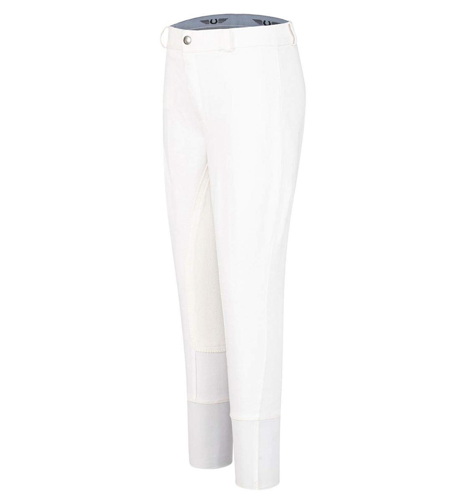 TuffRider Kids Cotton Full Seat Breeches 12 White - Durable & Comfortable - Buy Online on GoSupps.com