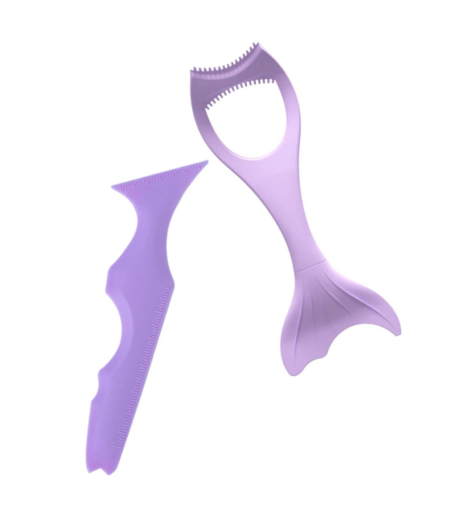 Angoily 2pcs Heated Lash Curler Eyeshadow Make up Lash Tool Women Eyeliner Mascara Heating 15x5.7cm - Buy Online on GoSupps.com