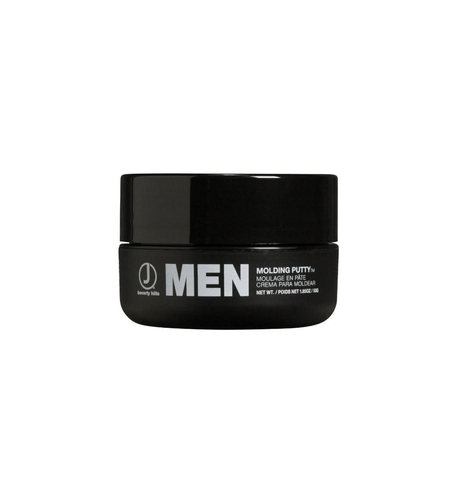 J Beverly Hills Men's Molding Putty with Beeswax for Strong Hold and Texture 2 Oz