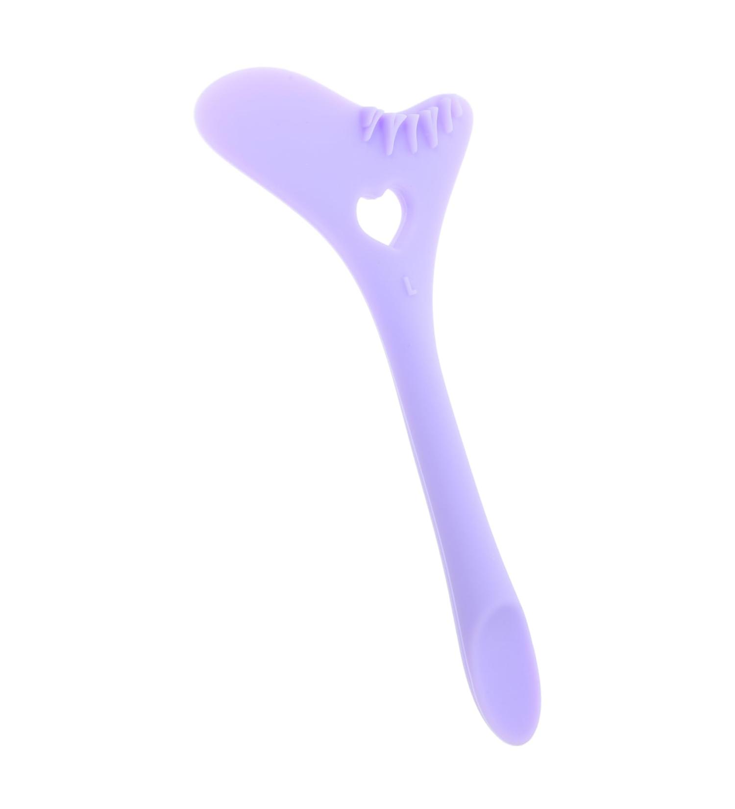 minkissy Eyeliner Stamp Silica Gel Eyelashes Protection Purple 12.00X6.00X0.50CM Purple - Buy Online on GoSupps.com