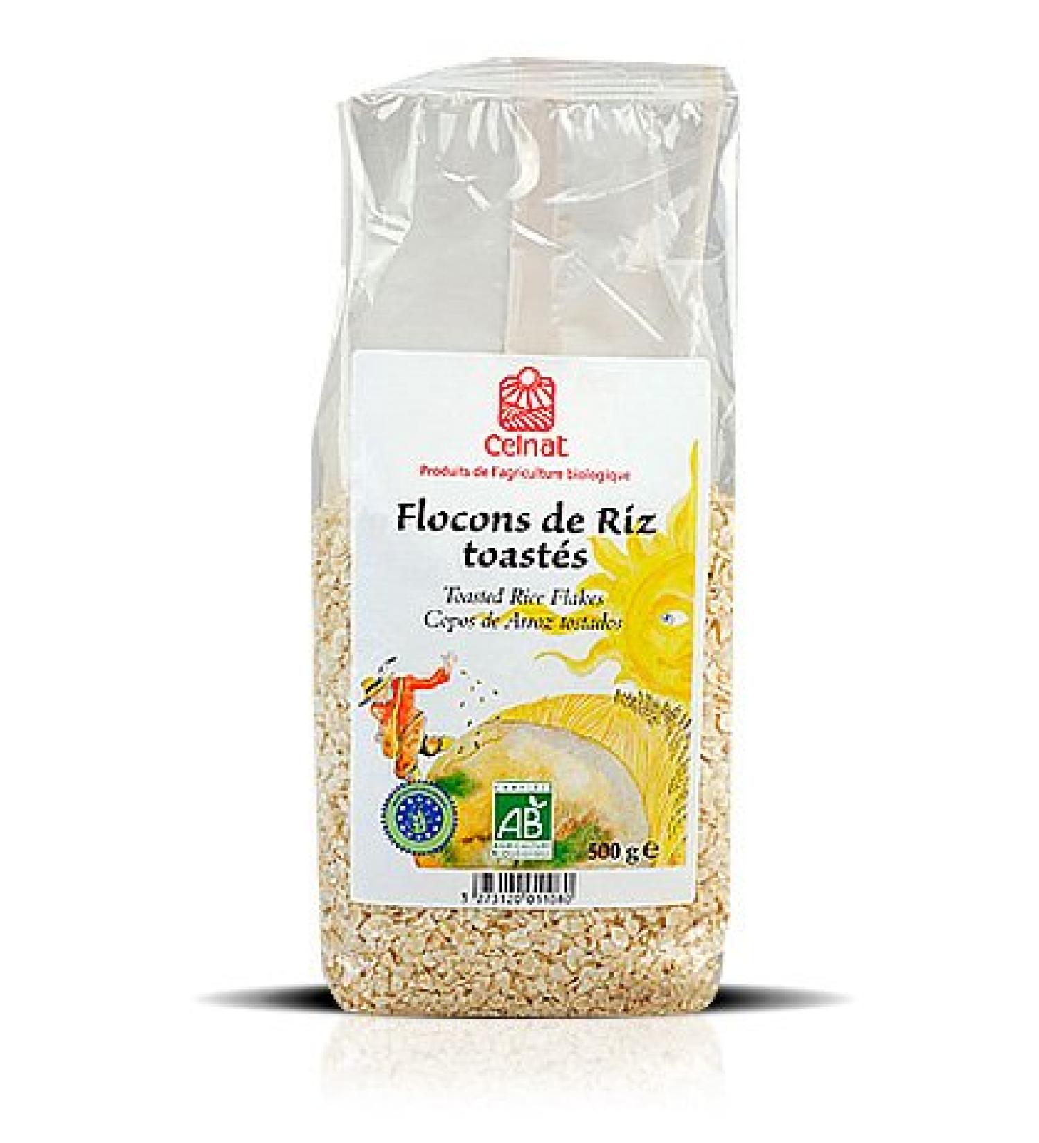CELNAT - RICE FLAKES TOASTS 500G