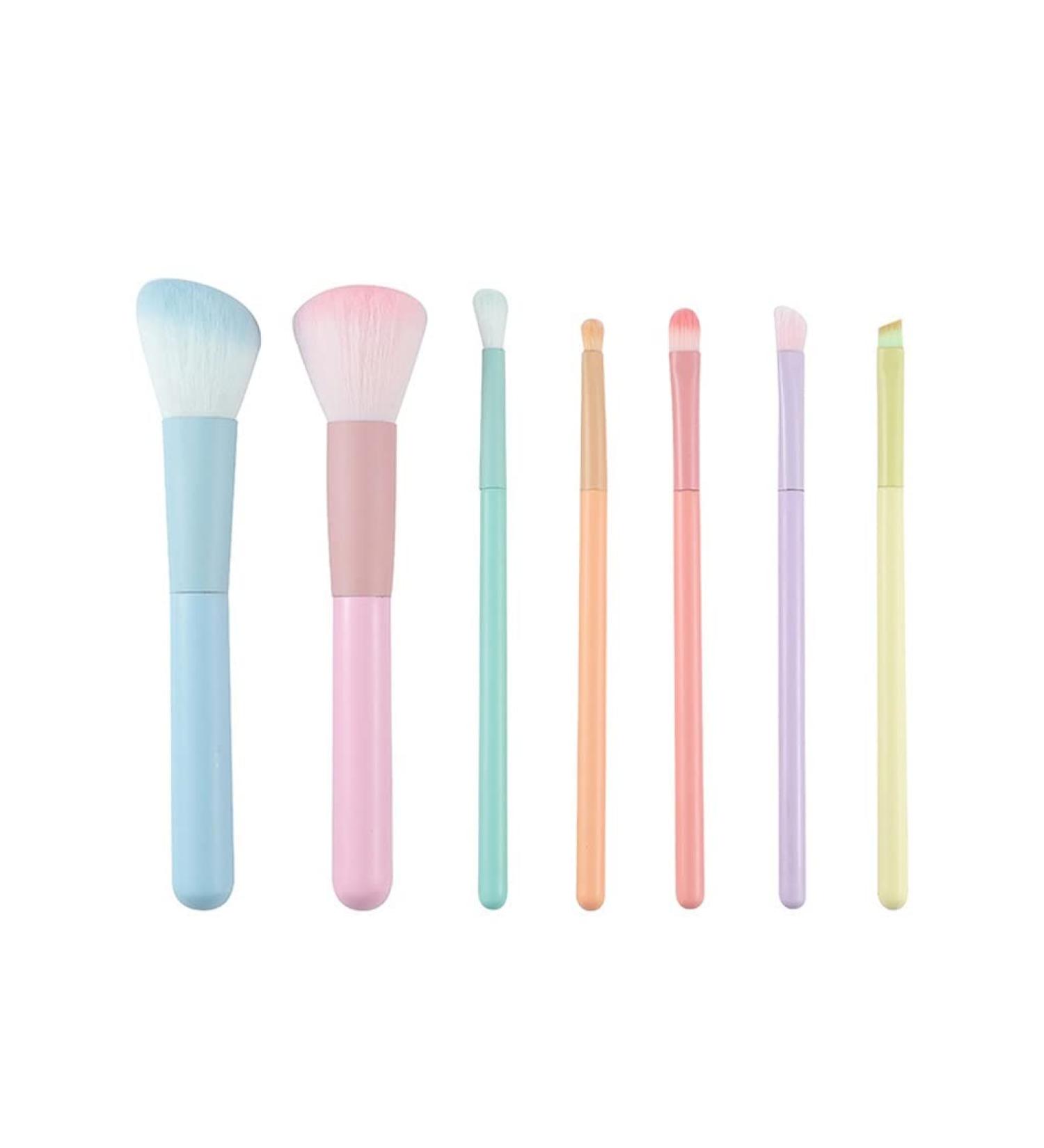 Buy Color Set Makeup Brushes - Loose Trimming Eyeshadow & Eyebrow Beauty Tools - International Shipping Available - Buy Online on GoSupps.com