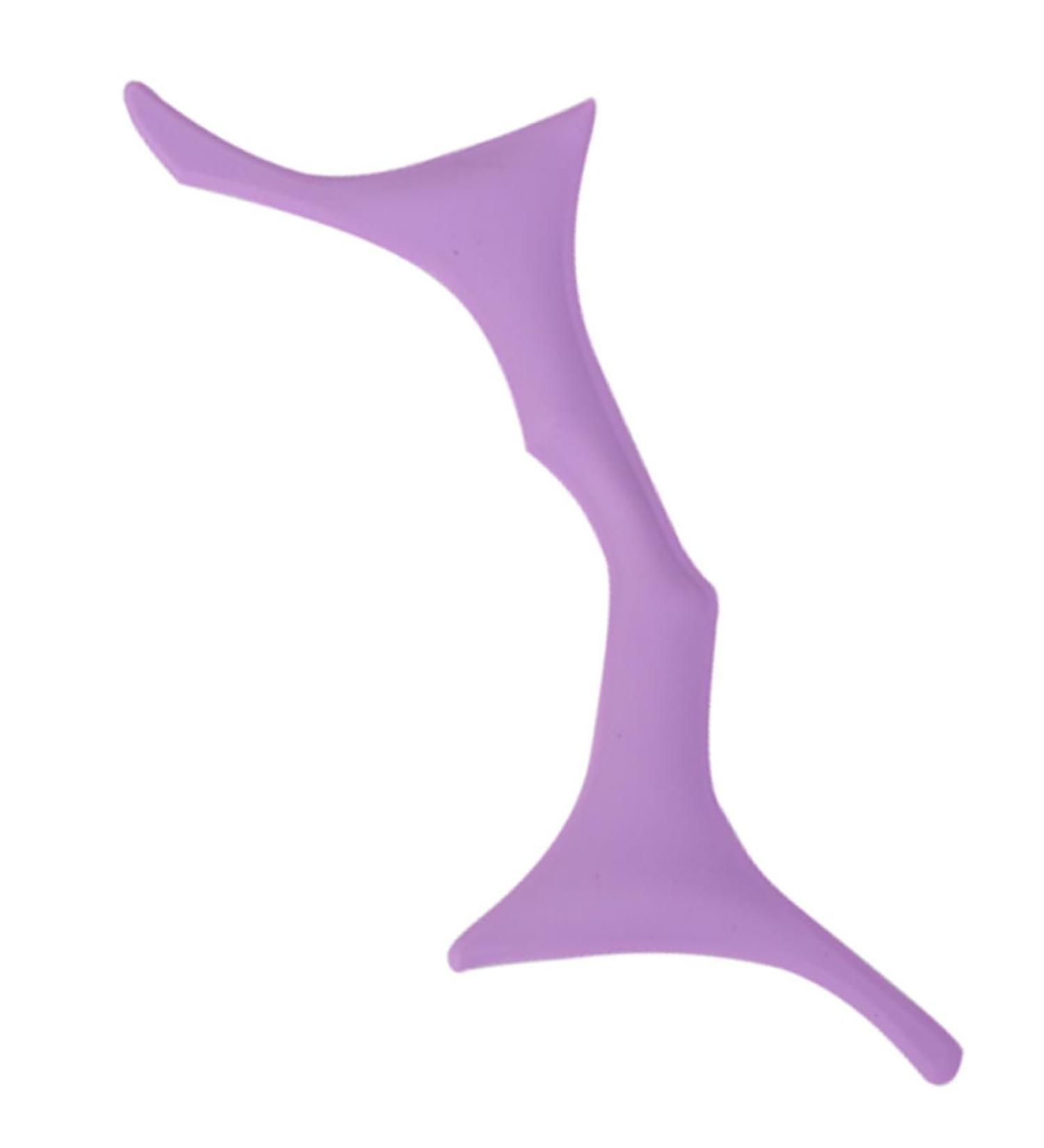 Ipetboom Eyebrow Makeup Tools Eye Brow Stencil Eyebrow Stencil Eyebrow Shaper Beauty Tools Heating Blindfold 17.3x5.9cm Purple - Buy Online on GoSupps.com