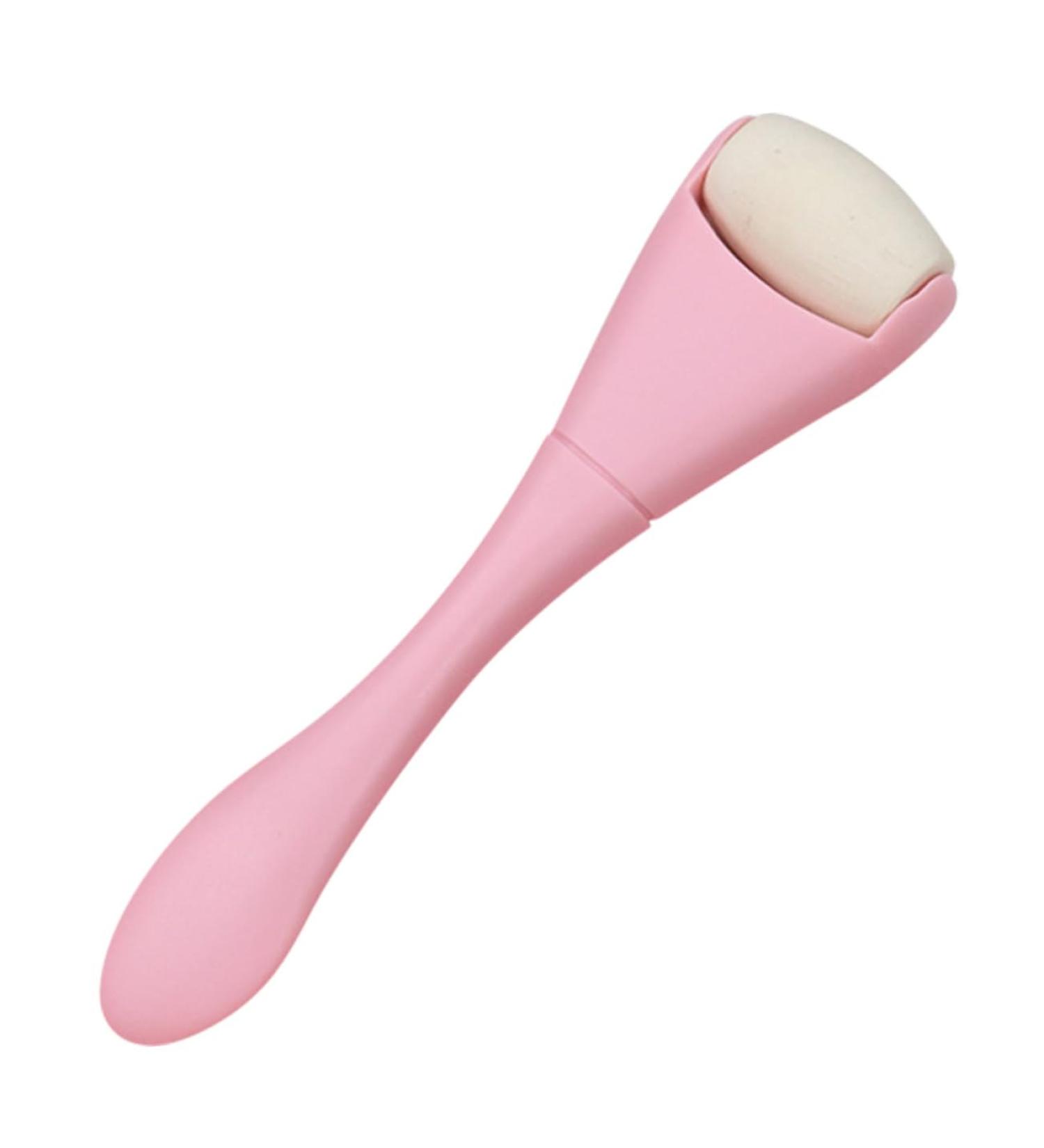 Beatifufu Oil Removal Roller Facial Oil Absorbing Stick Oil Absorbing Face Roller Face Sculpting Tool Skin Rolling Volcano Stone Face Oil Absorbing Roller Facial Skin Oil Control Tool 10.30X2.70X1.50CM Pink - Buy Online on GoSupps.com