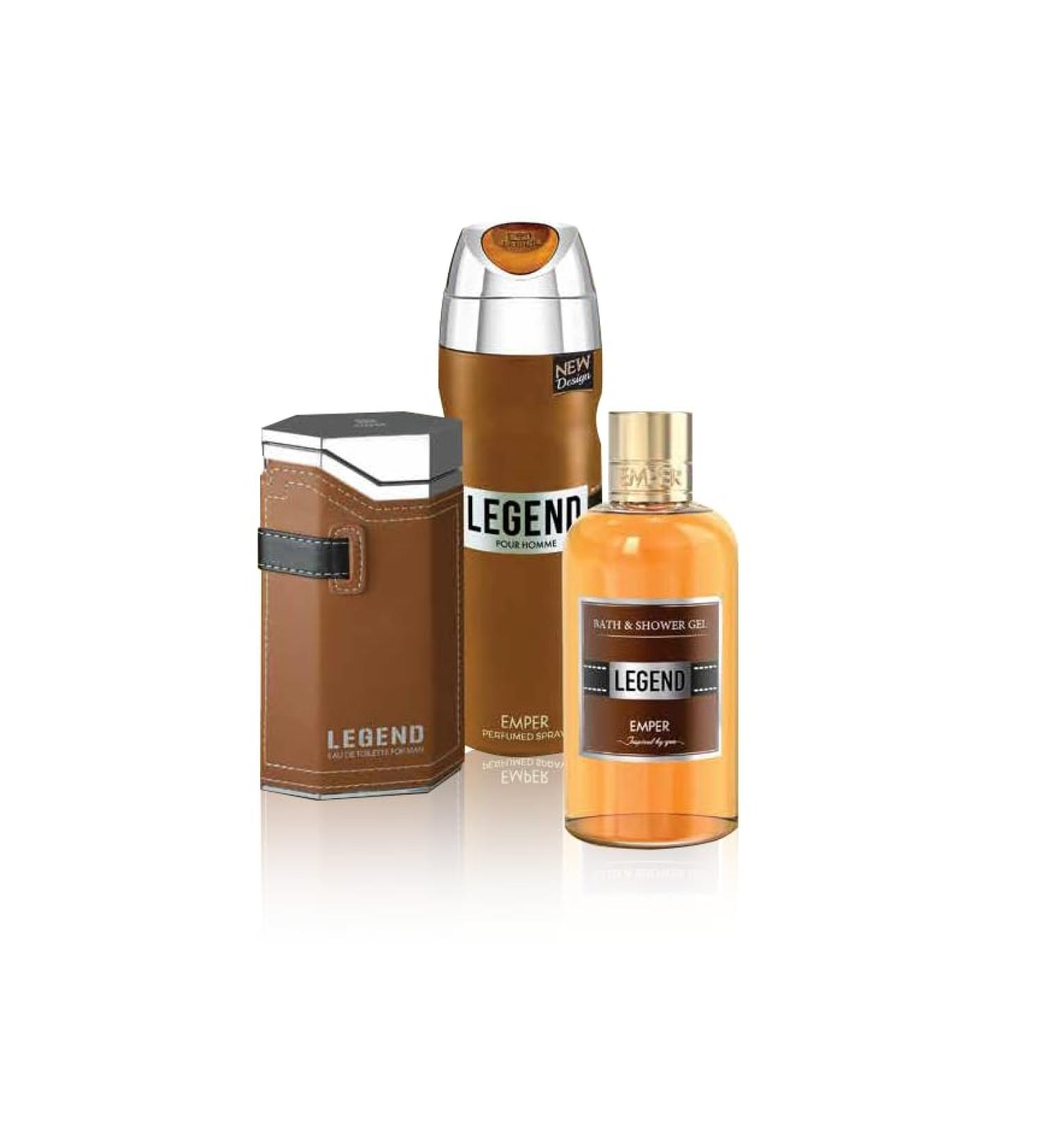 Emper Gift set legend 3 in 1 For men - 100ml 3.4FL.OZ