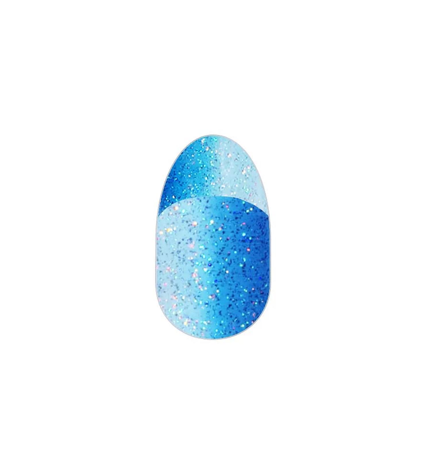 Color Street On the Flip Side Blue Nail Strips - Good Vibes Only (2023) 16 Count - Buy Online on GoSupps.com