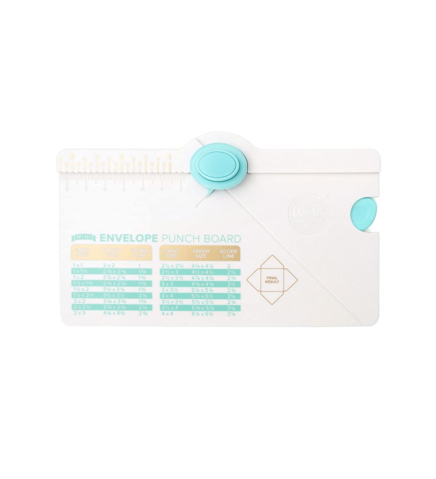 We R Memory Keepers Mini Envelope Punch Board Set - 2 Piece | 18.8 x 3 x 15 cm Envelope Boards - Buy Online on GoSupps.com