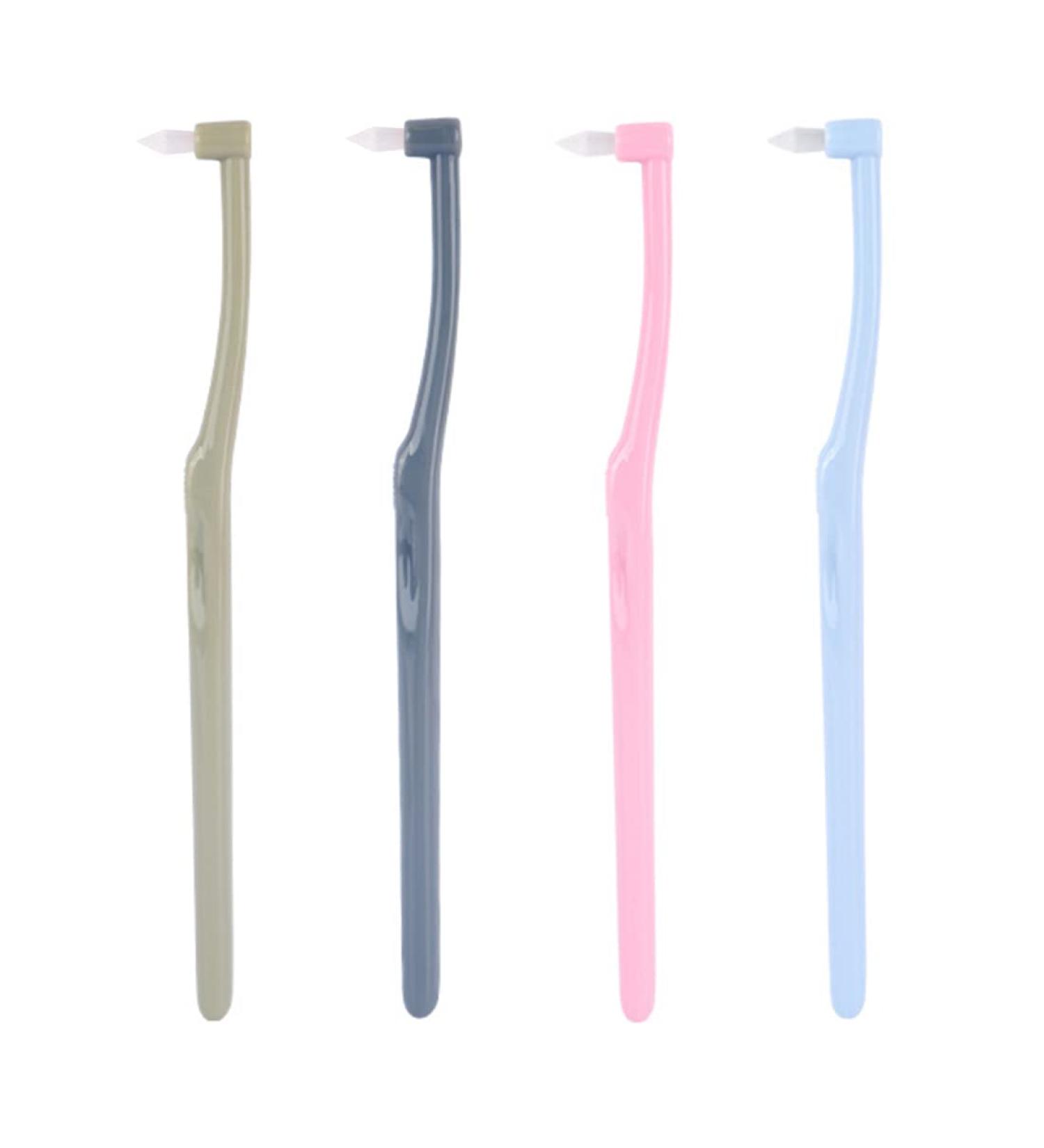4 Pieces Tuft Toothbrush Set - Soft Trim Interdental Brushes for Detail Cleaning | B fzahnbrush with Fragrance Rejuvenated Design - Buy Online on GoSupps.com
