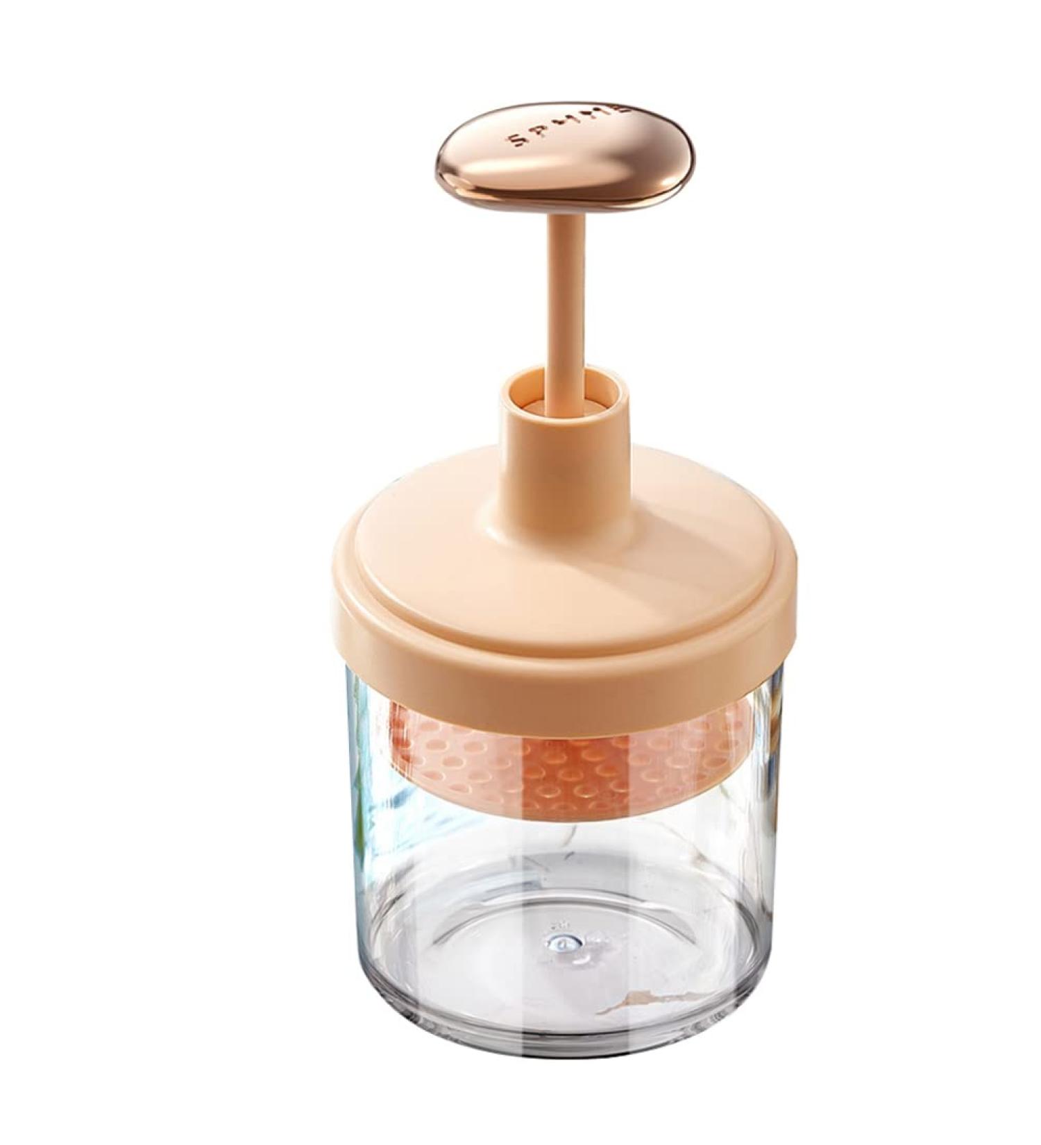 TOPBATHY Face Wash Foam Maker - Rich Cream Foamer & Bubble Maker for Deep Facial Cleaning | Pink Skincare Tool - Buy Online on GoSupps.com