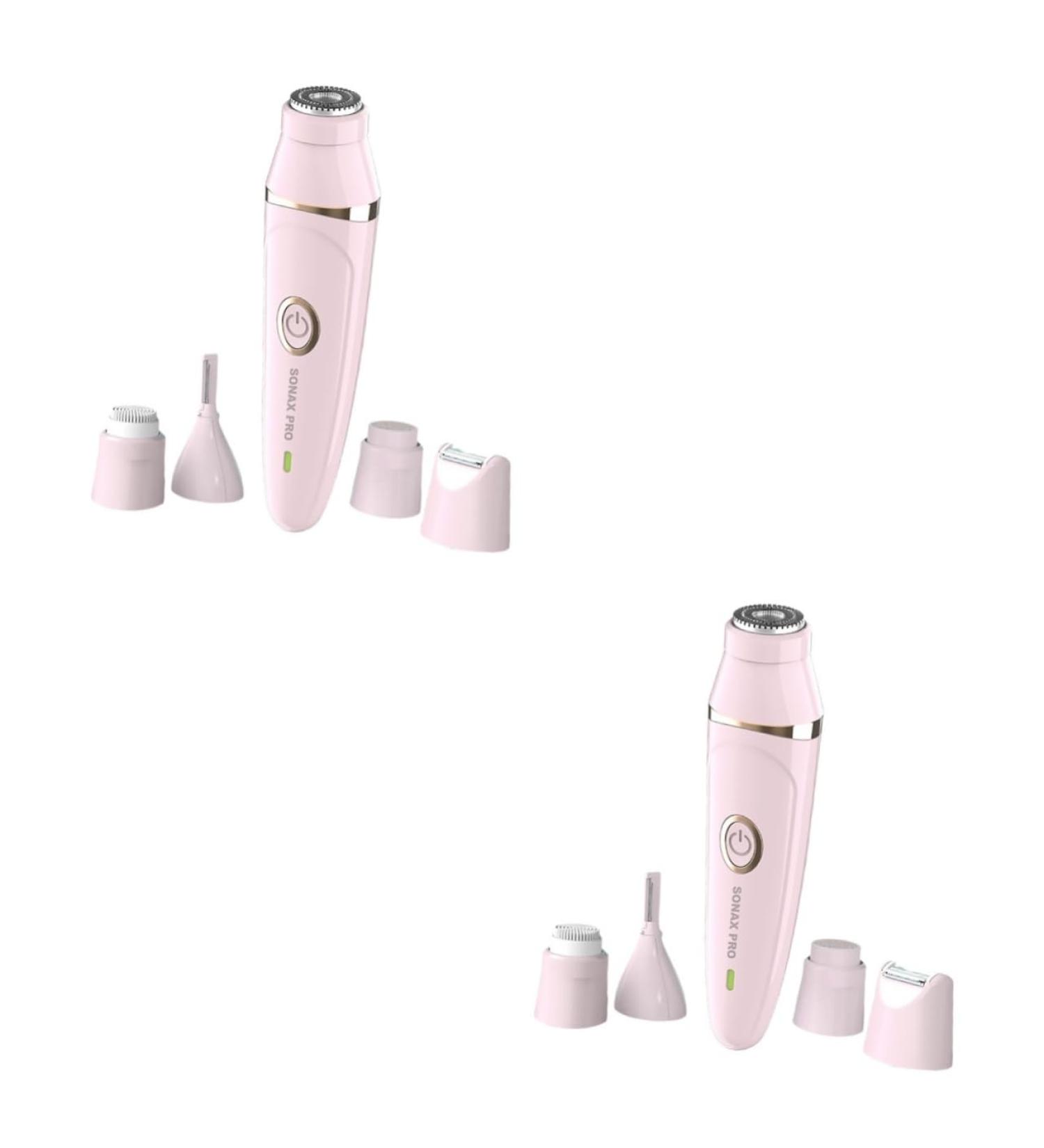 Buy Housoutil 2-in-1 Electric Facial Razor & Trimmer Set - 5-in-1 Hair Removal for Men & Women Eyebrow & Bikini Trimmer - Fast International Shipping - Buy Online on GoSupps.com