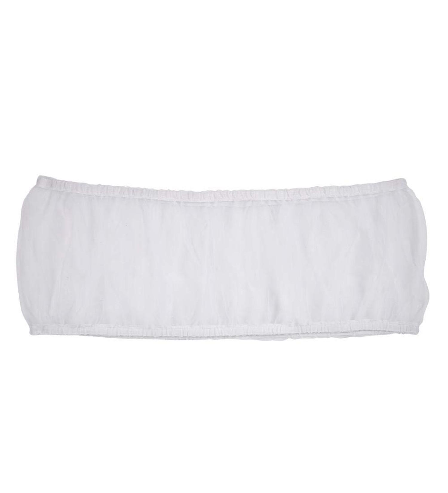Birdcage Nylon Mesh Net Cover Guard - L Size White | Pet Birds Parrot Cage Seed Catcher Skirt | Soft Ventilated Design - Buy Online on GoSupps.com
