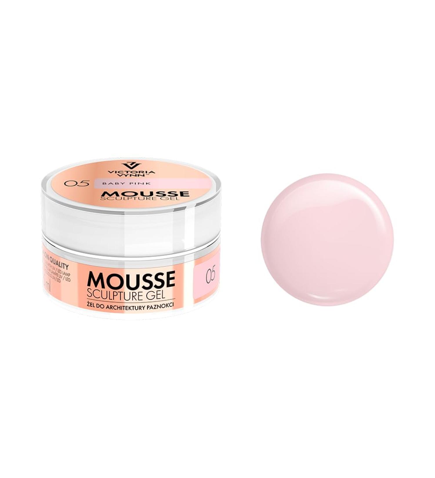 Victoria Vynn Foam Sculpture Gel Thixotropic 15 ml for Building and Nail Extensions (05 Baby Pink) - Buy Online on GoSupps.com