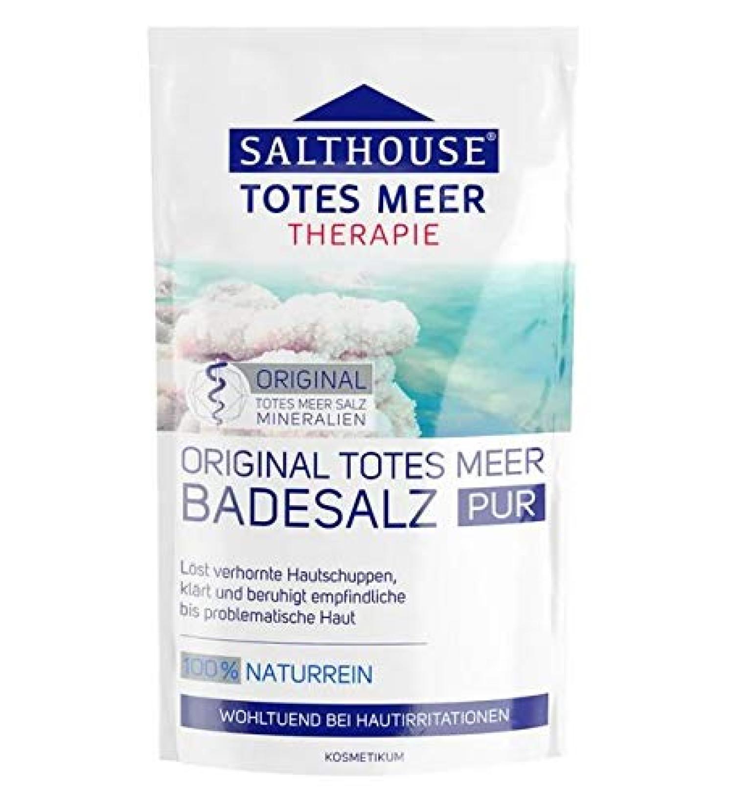 Salthouse Totes Original Sea Bath Salt - 100% Natural - Dissolves Dandruff Clarifies and Soothes Problem Sensitive Skin - 500g