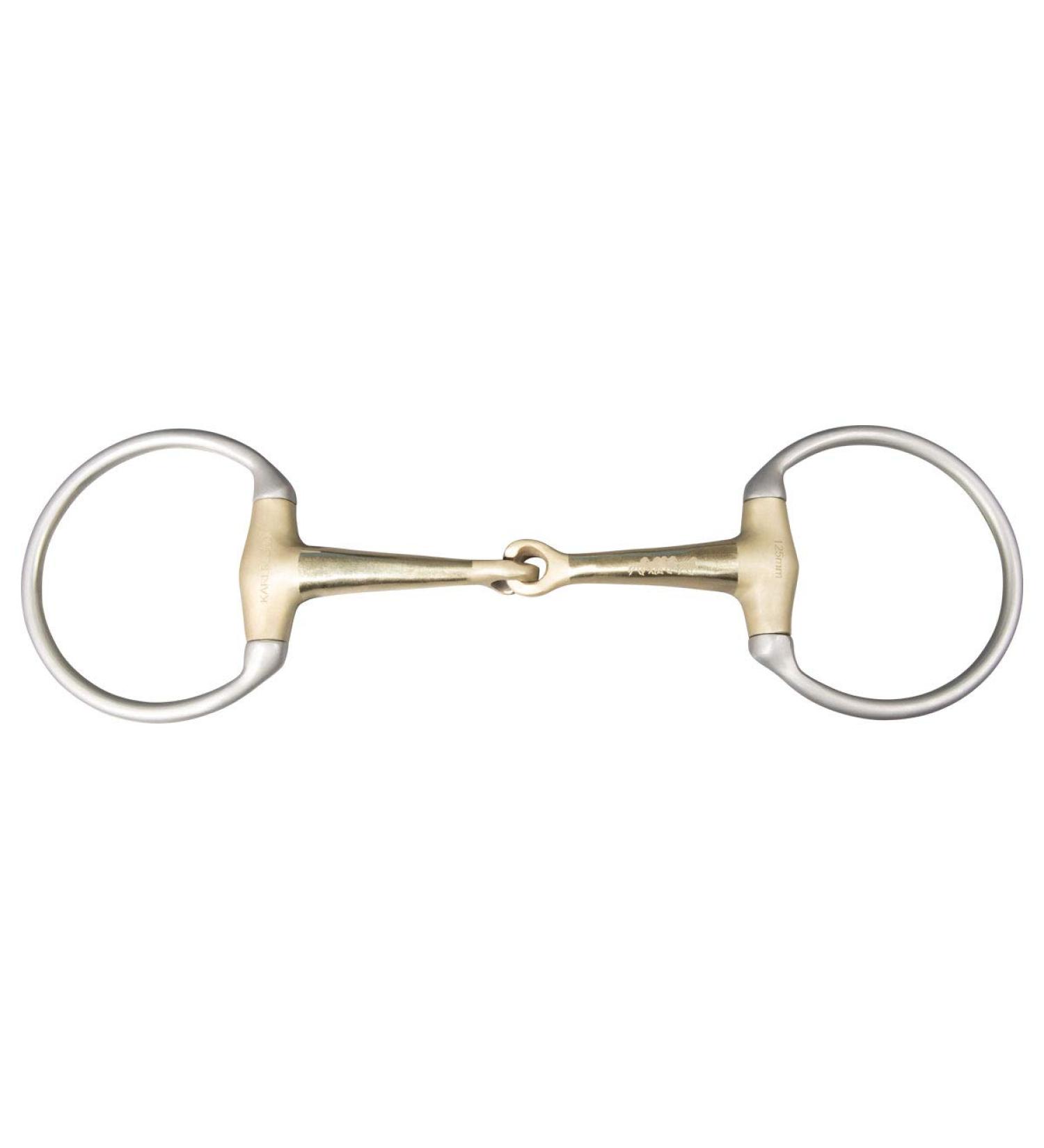 Karlslund Golden Mouth single-jointed bit (115mm)
