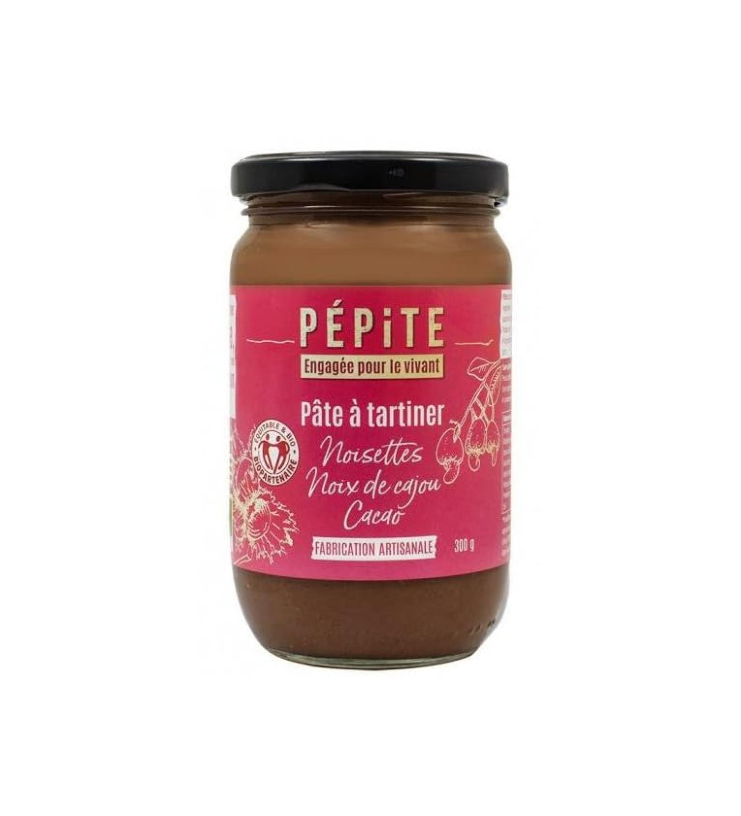 Spread - 75% hazelnuts and cashews organic & fair trade