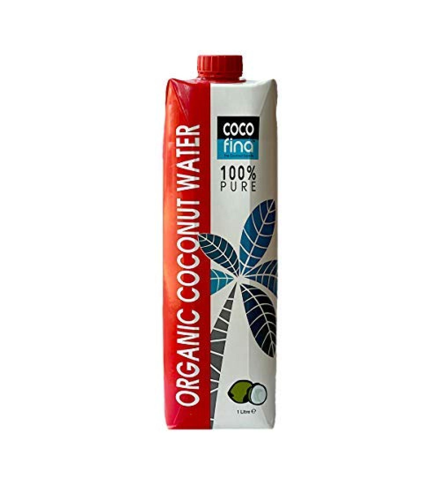Cocofina | Cocofina Natural Coconut Water | 8 x 1l - Buy Online on GoSupps.com