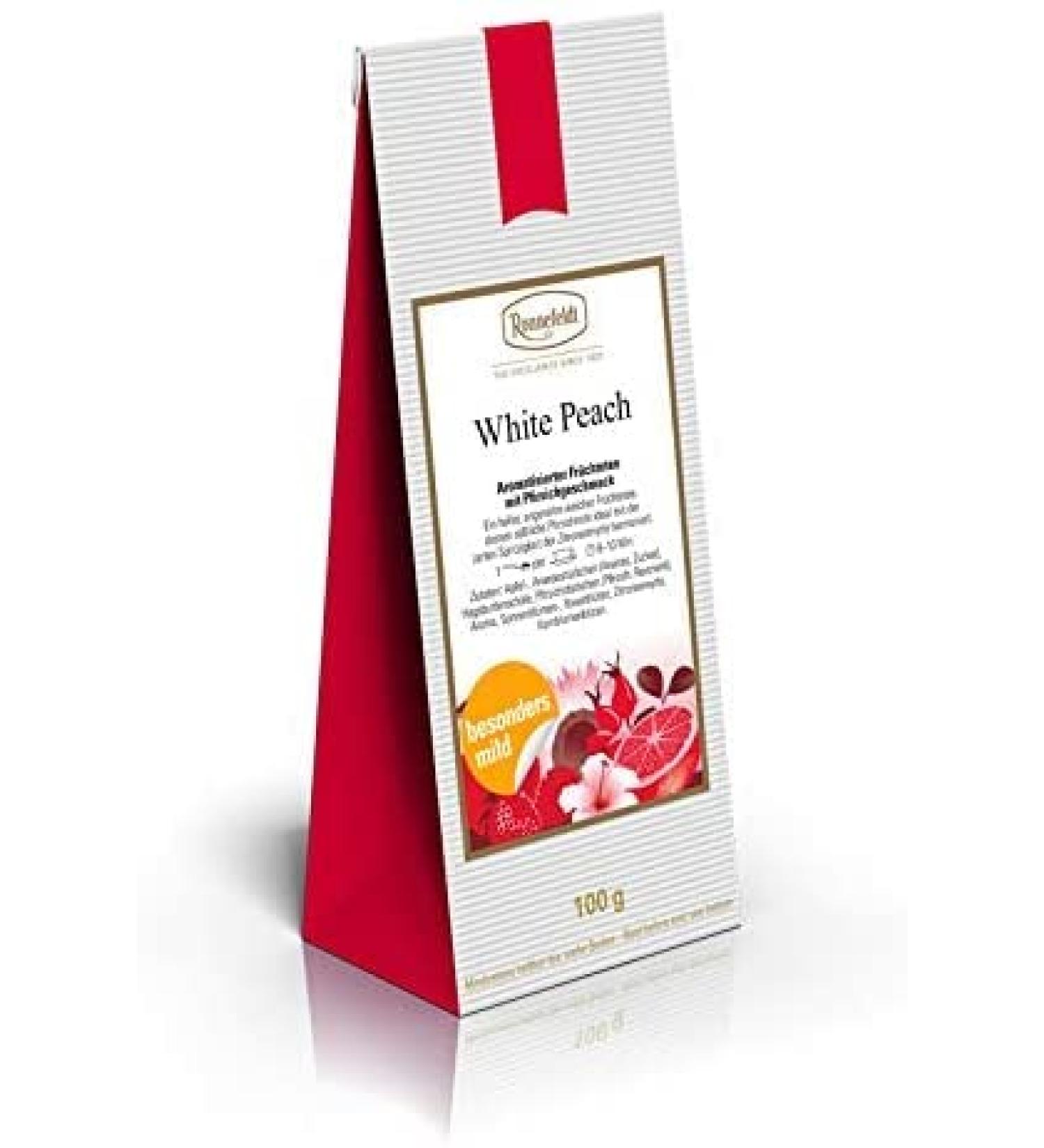 Ronnefeldt Ronnefeldt - White Peach - Flavoured Fruit Tea - 100g - Buy Online on GoSupps.com