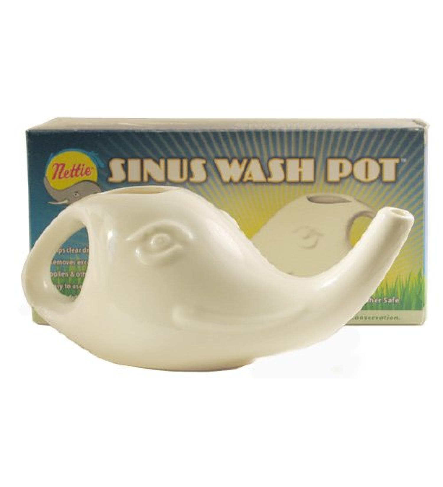 Nettie Elephant Neti Pot - Promote Balance and Wellness with this Unique Pot - Buy Online on GoSupps.com