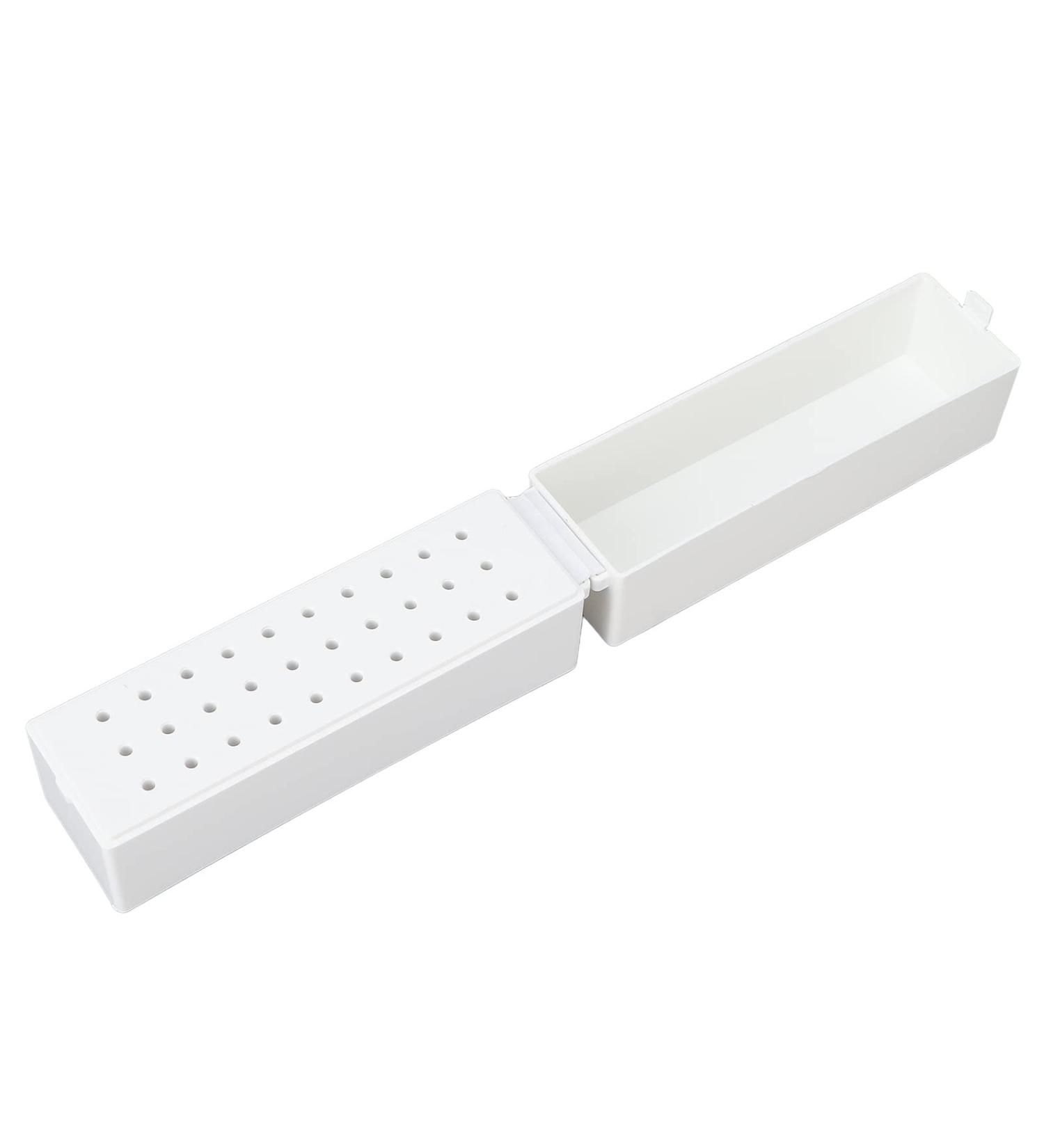 Nail Drill Organizer Box - Dustproof ABS Holder & Manicure Tool Stand for Salons | Shop Quality Nail Display Organizers - Buy Online on GoSupps.com