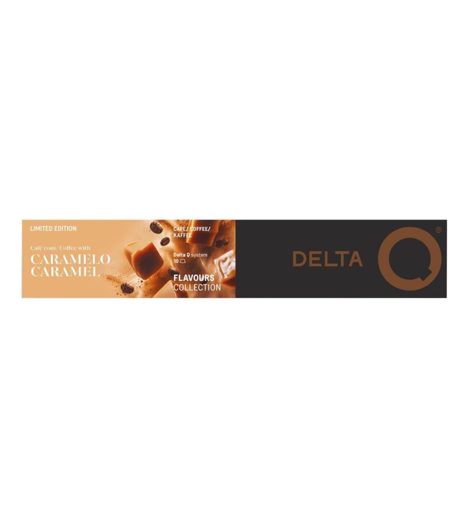 Delta Compatible with Delta Q Caramel - 10 Coffee Capsules