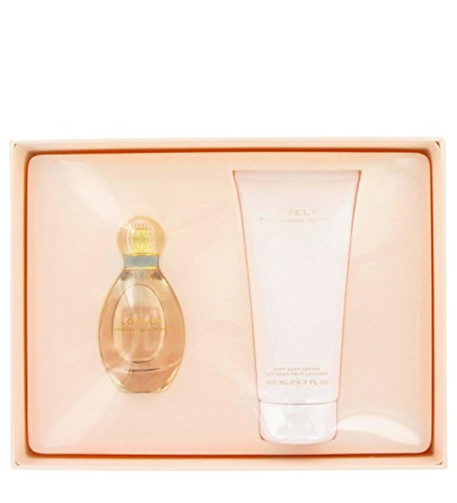 Lovely By Sarah Jessica Parker Womens Gift Set -- 1.7 Oz Eau De Parfum Spray + 6.7 Oz Body Lotion
