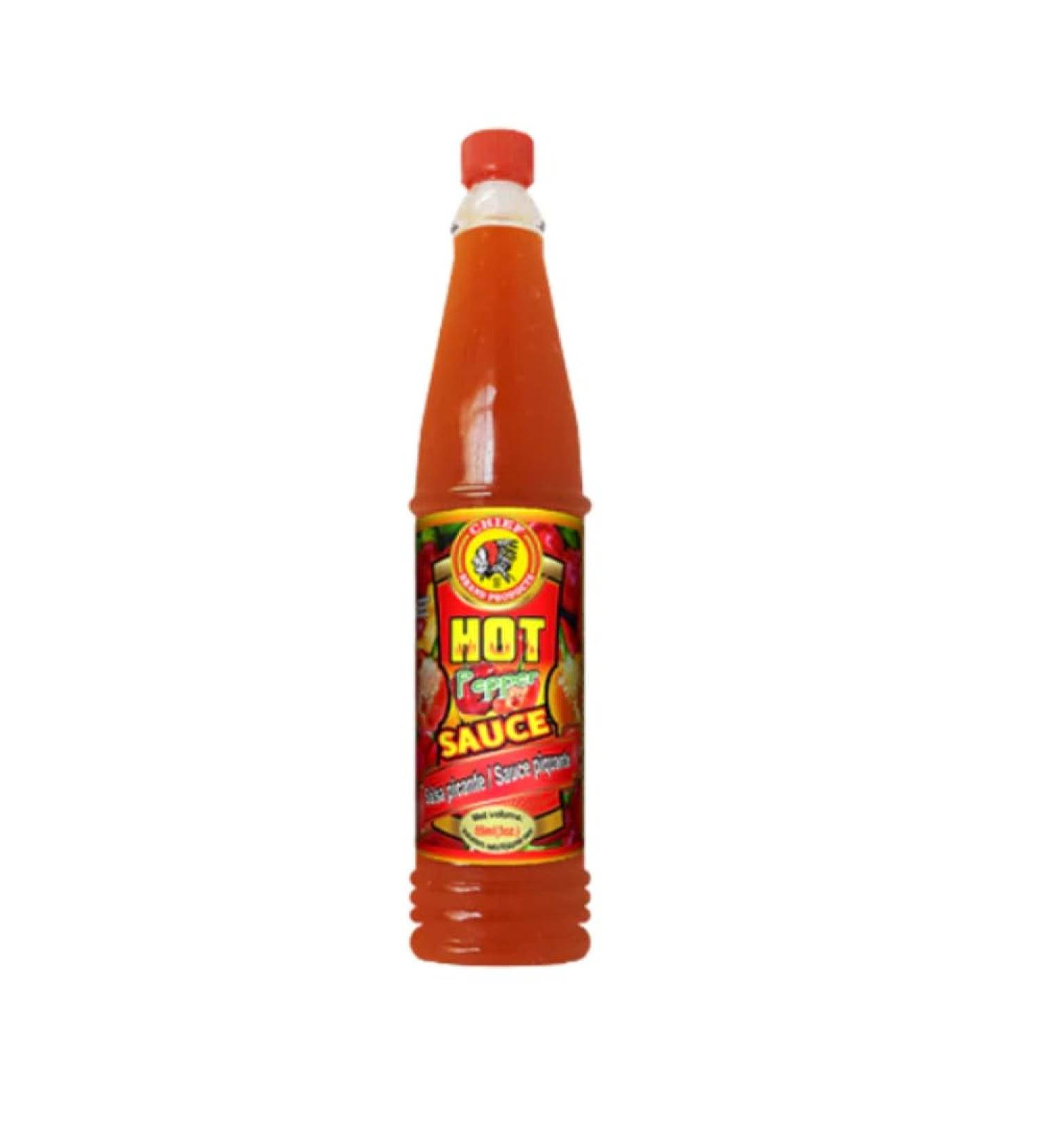 Chief Hot Pepper Sauce 85ml Box of 6-Fd
