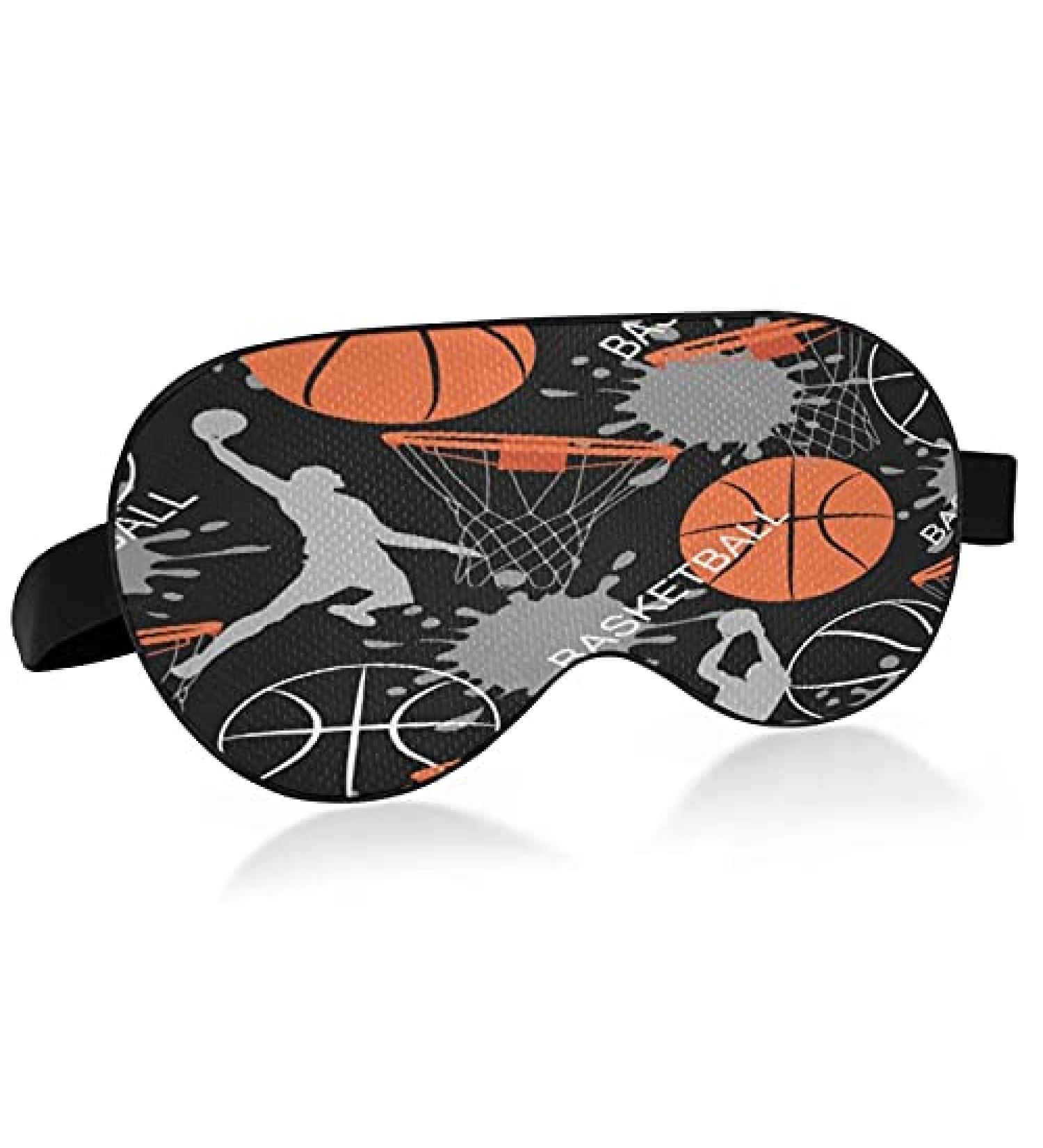 Sport Basketball Hoop Sleep Mask - For Restful Sleeping & Sports Enthusiasts - Buy Online on GoSupps.com