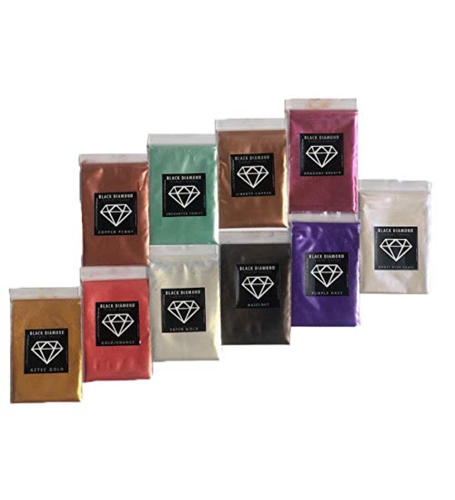 Black Diamond Pigments 2TONE Series Variety Pack 18 - 10 Colors Mica Powder Pigment Set for Epoxy Paint Art - Buy Online on GoSupps.com