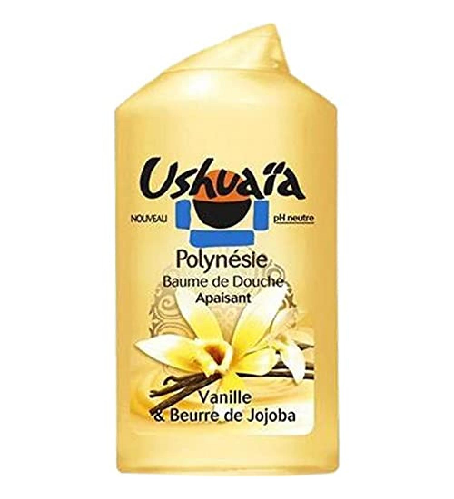 Ushua a Ushua a Polynesia Vanilla and Jojoba Butter Shower Gel 250ml (pack of 3)