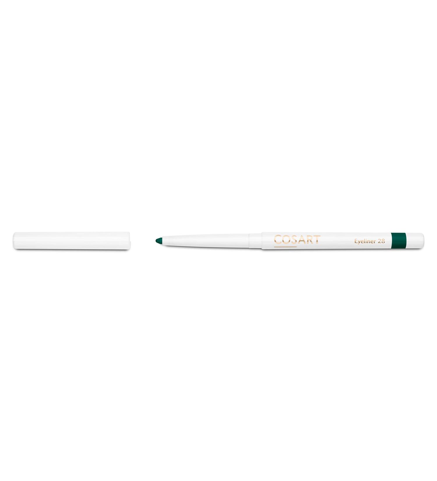 Cosart waterproof eyeliner dark green 1 piece